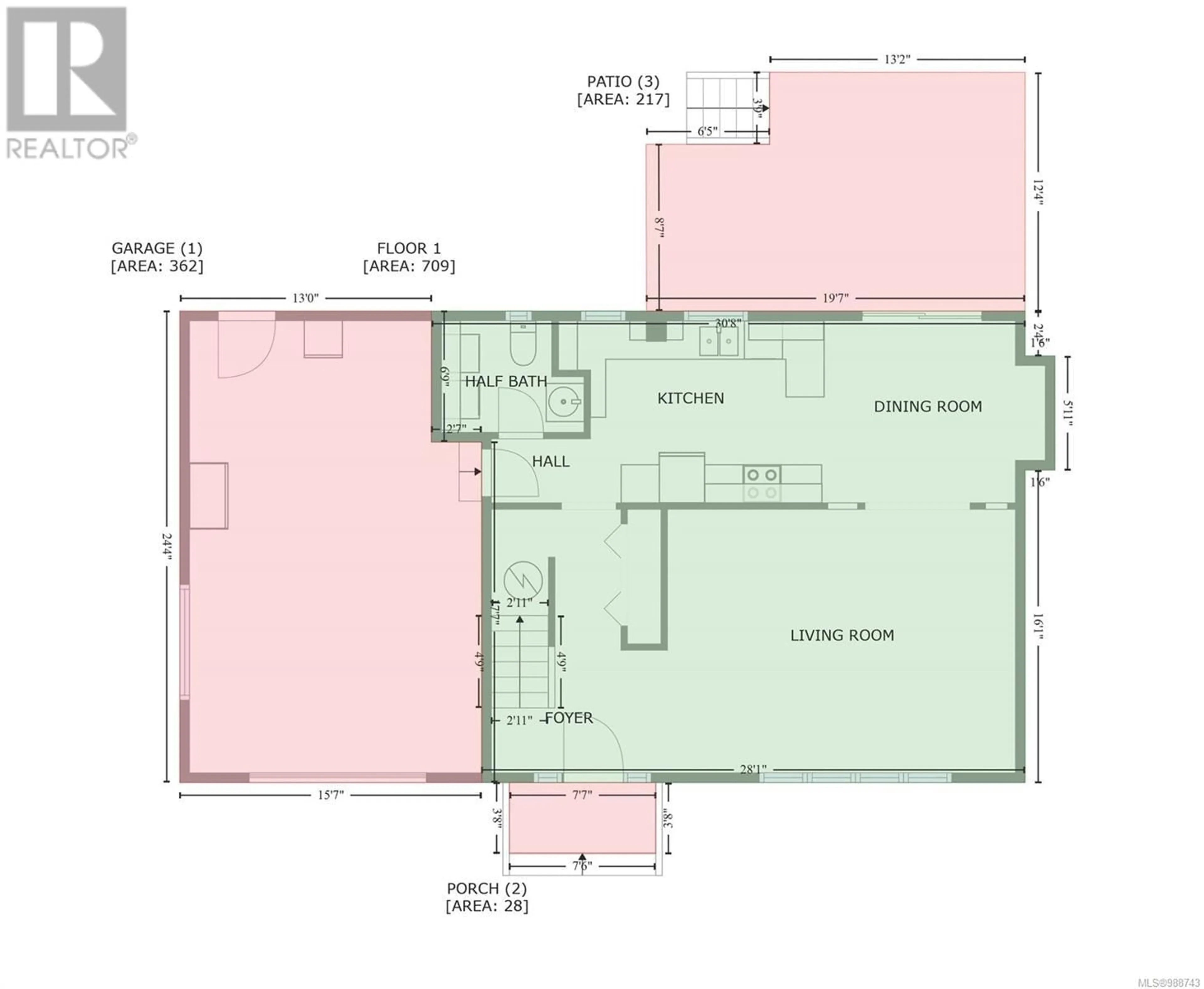 Floor plan for 752 Elkhorn Rd, Campbell River British Columbia V9W3X1