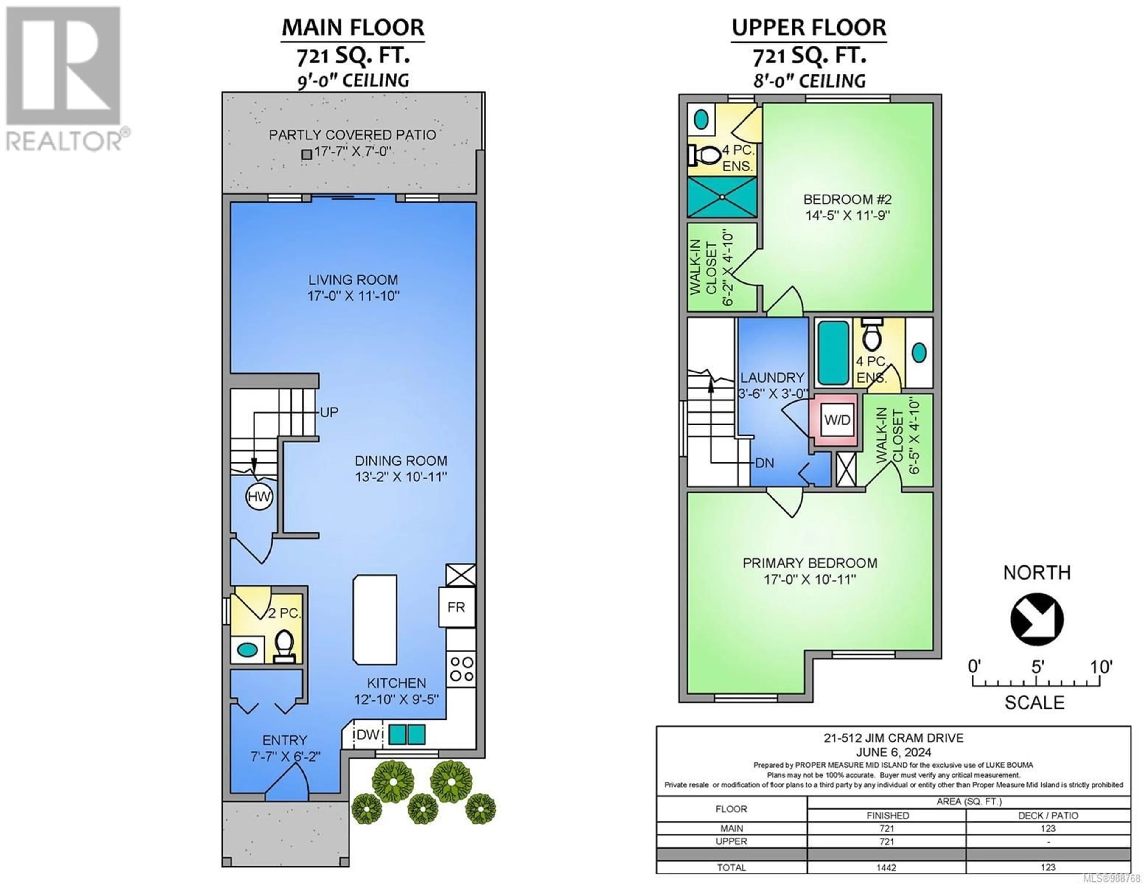 Floor plan for 21 - 512 JIM CRAM DRIVE, Ladysmith British Columbia V9G0B1