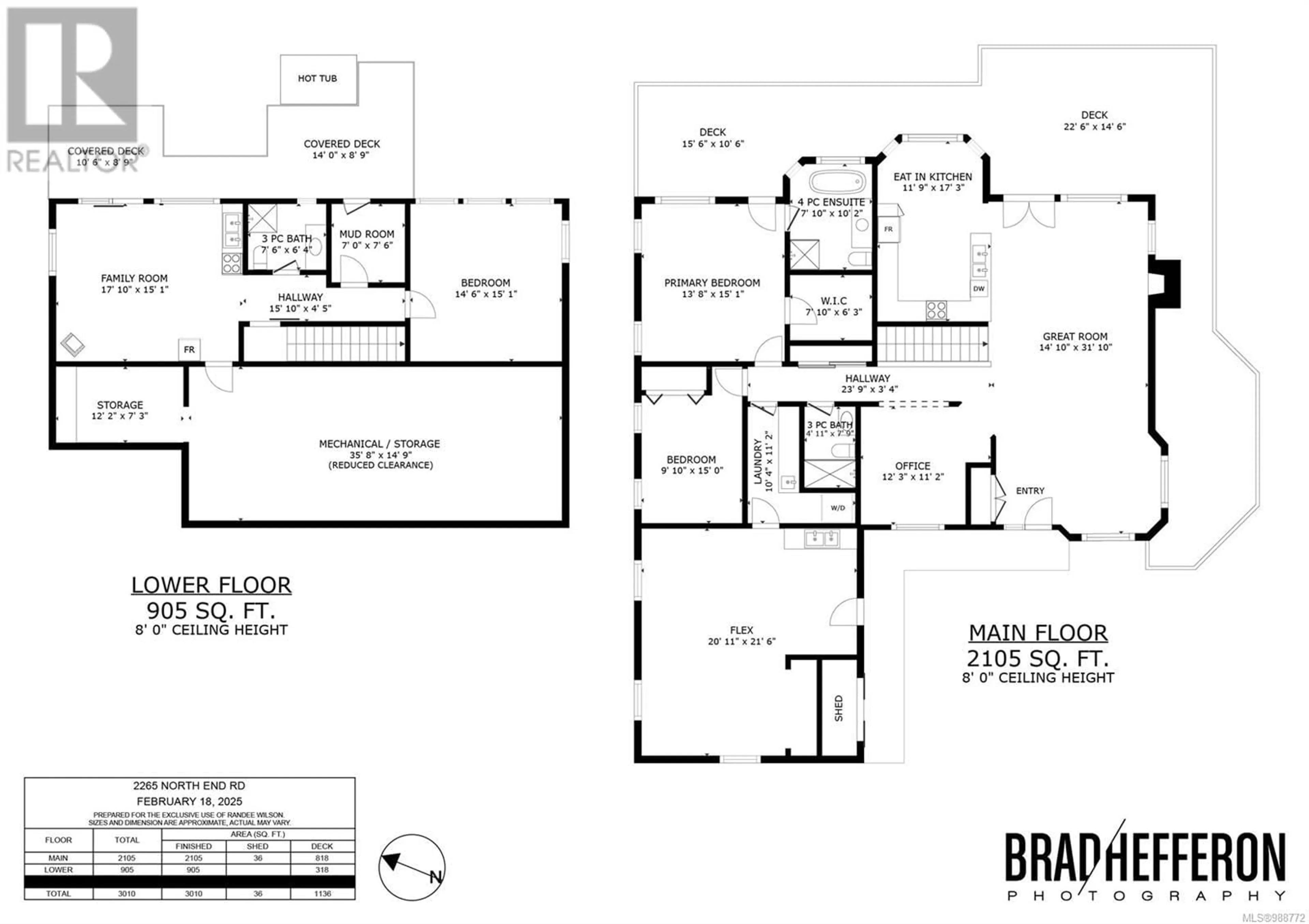 Floor plan for 2265 North End Rd, Salt Spring British Columbia V8K1A7