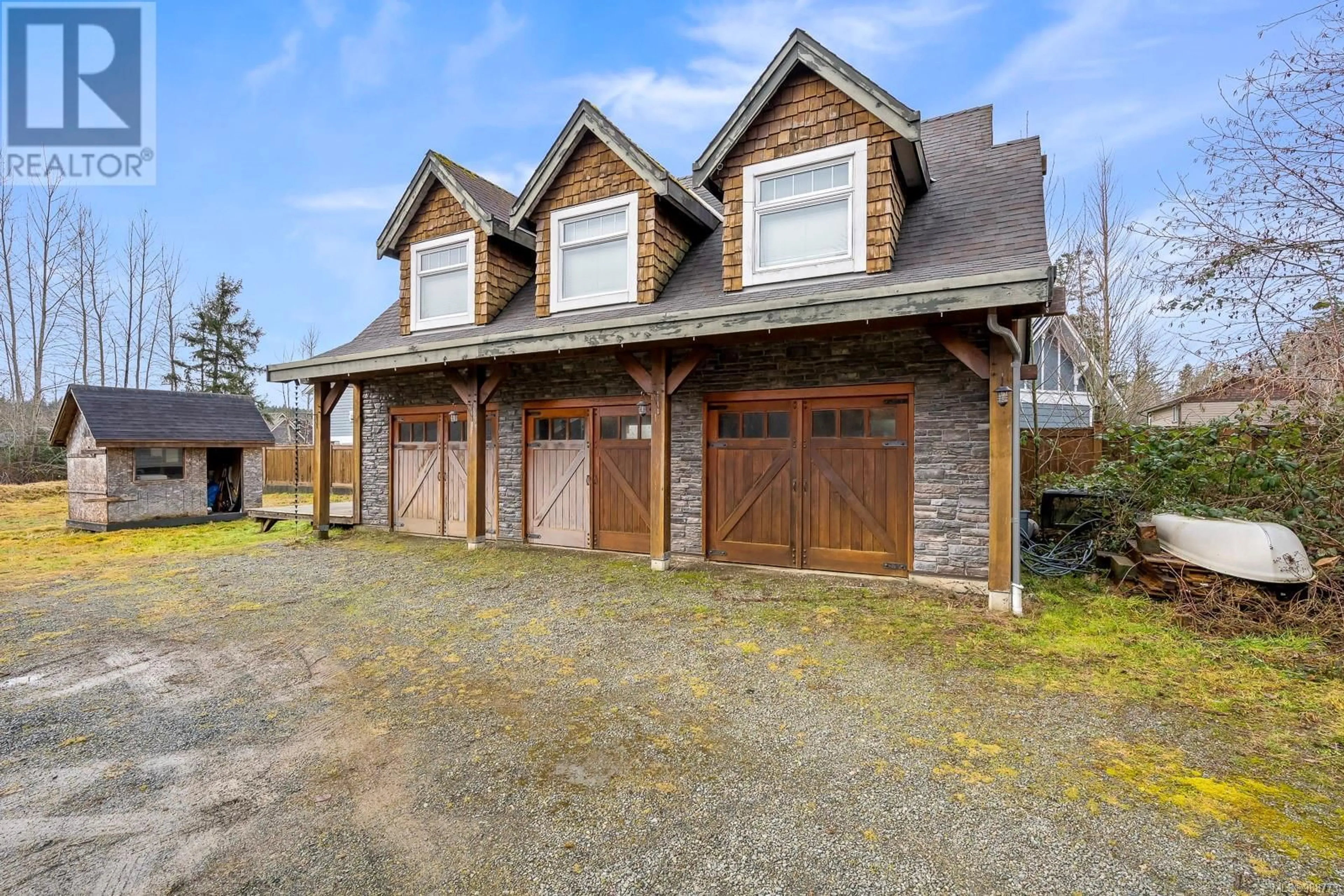 Home with brick exterior material, street for 447 Twillingate Rd, Campbell River British Columbia V9W1V5