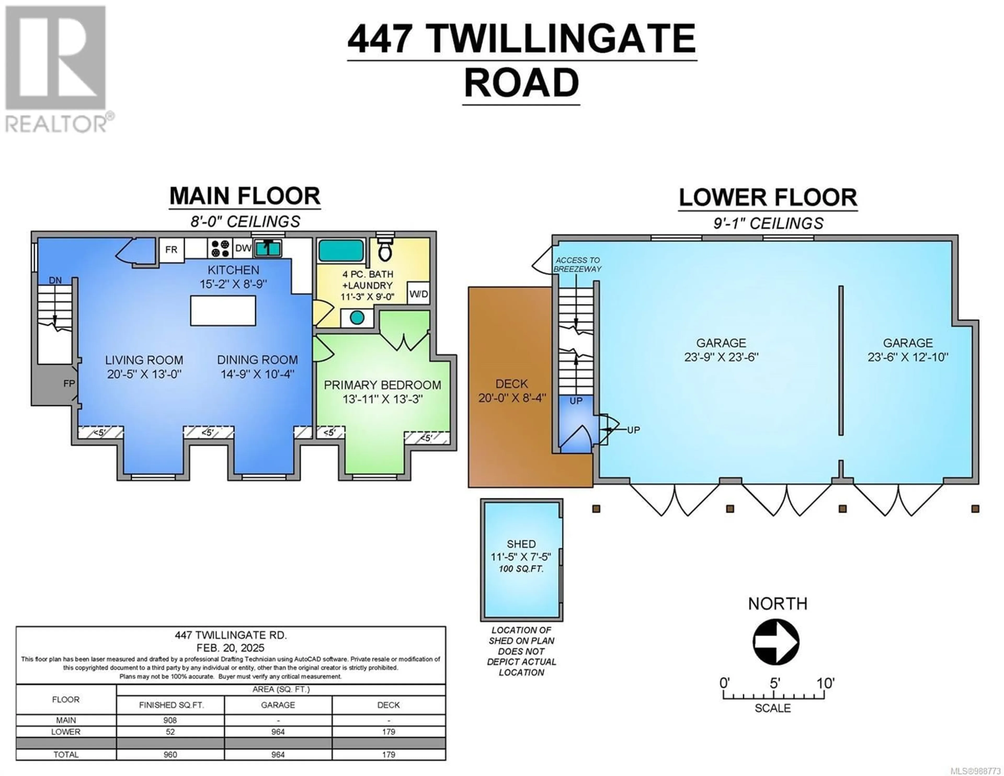 Floor plan for 447 Twillingate Rd, Campbell River British Columbia V9W1V5