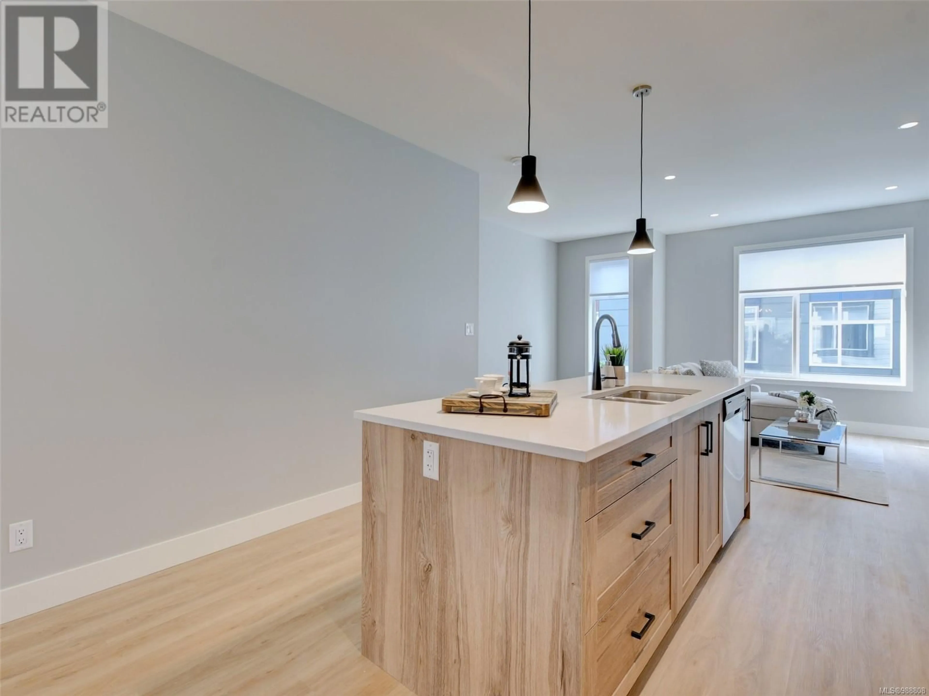 Open concept kitchen, unknown for 113 2120 Triangle Trail, Langford British Columbia V9C0R2