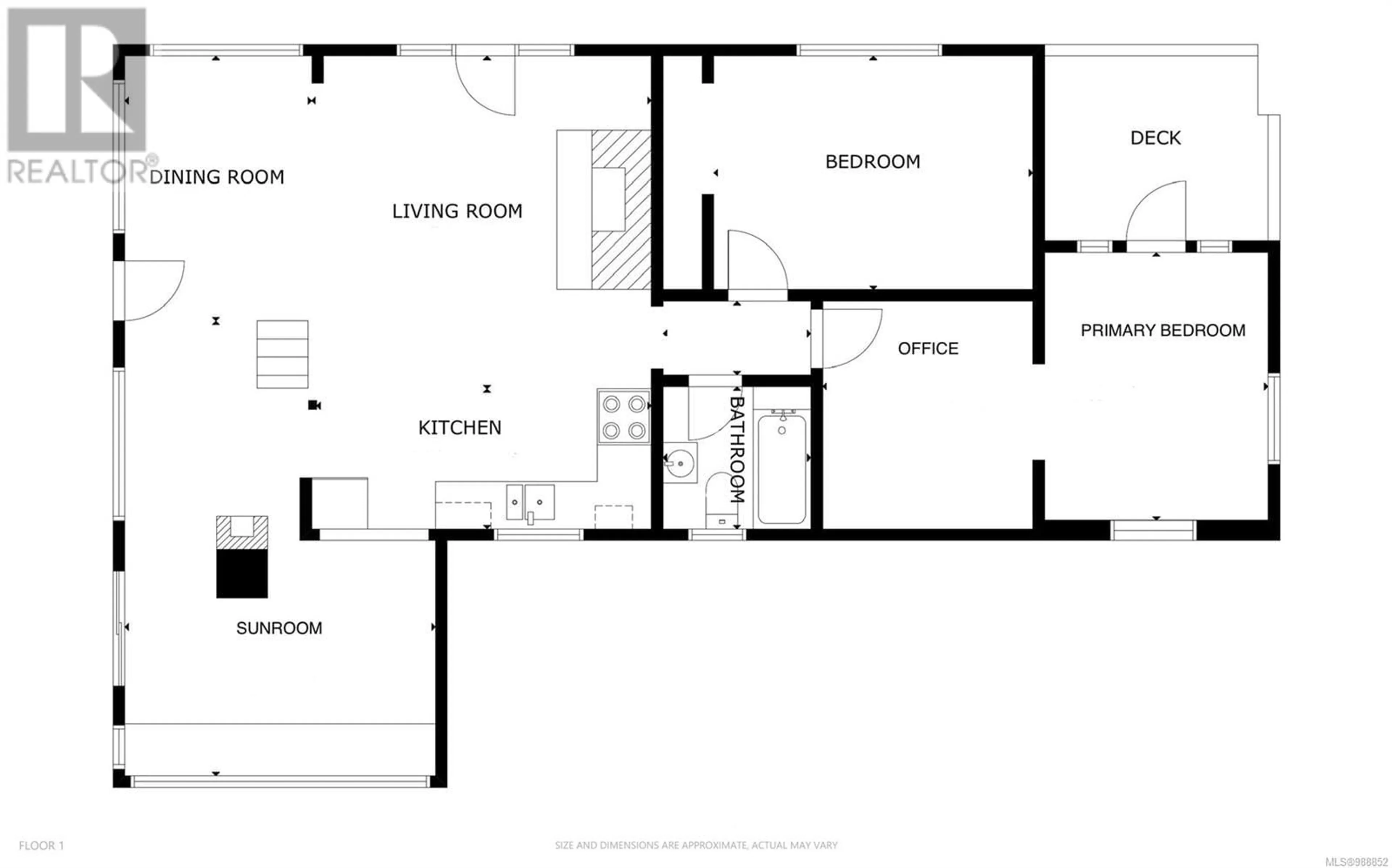 Floor plan for 2350 Windecker Dr, Gabriola Island British Columbia V0R1X7