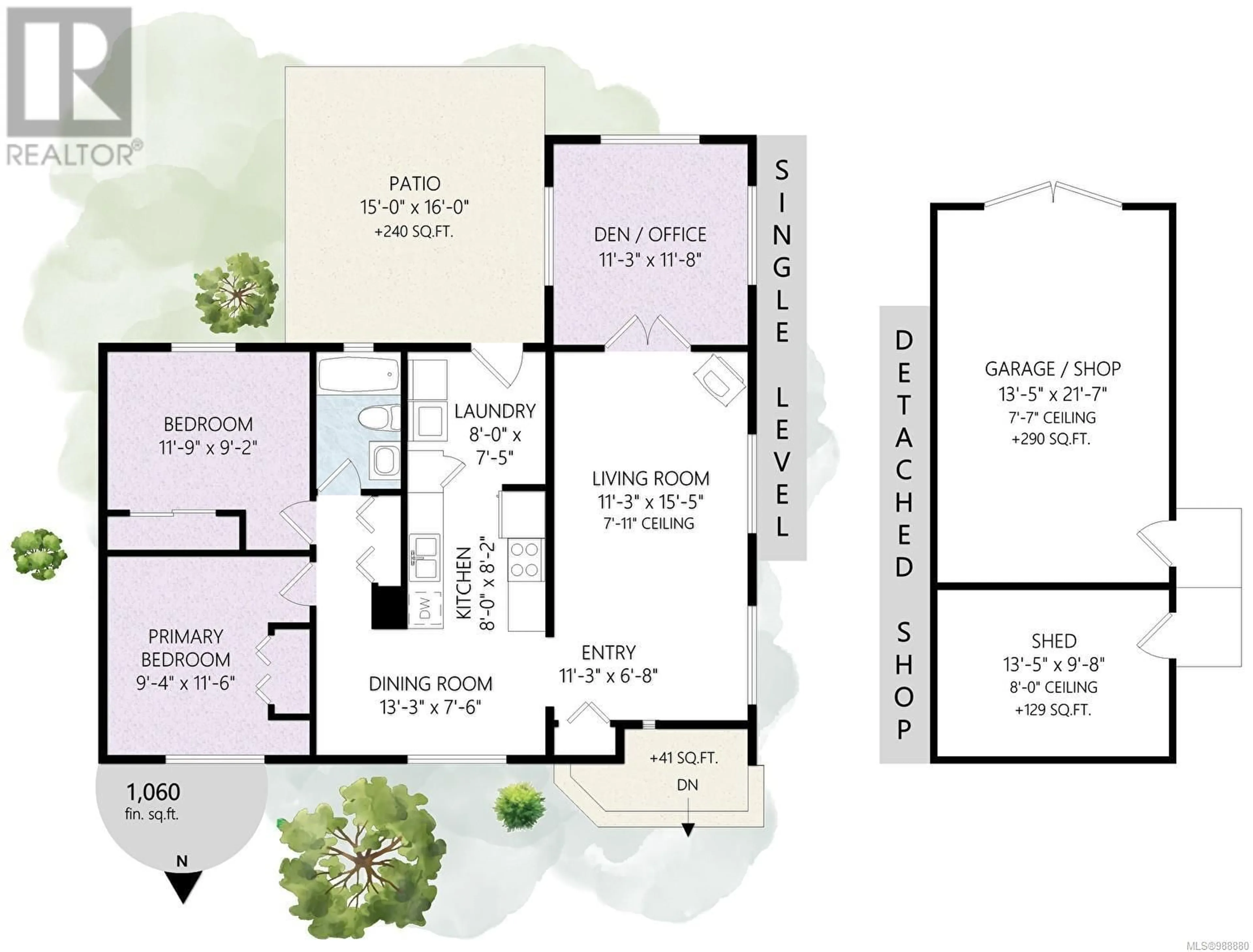 Floor plan for 154 Hickey Ave, Parksville British Columbia V9P1L8