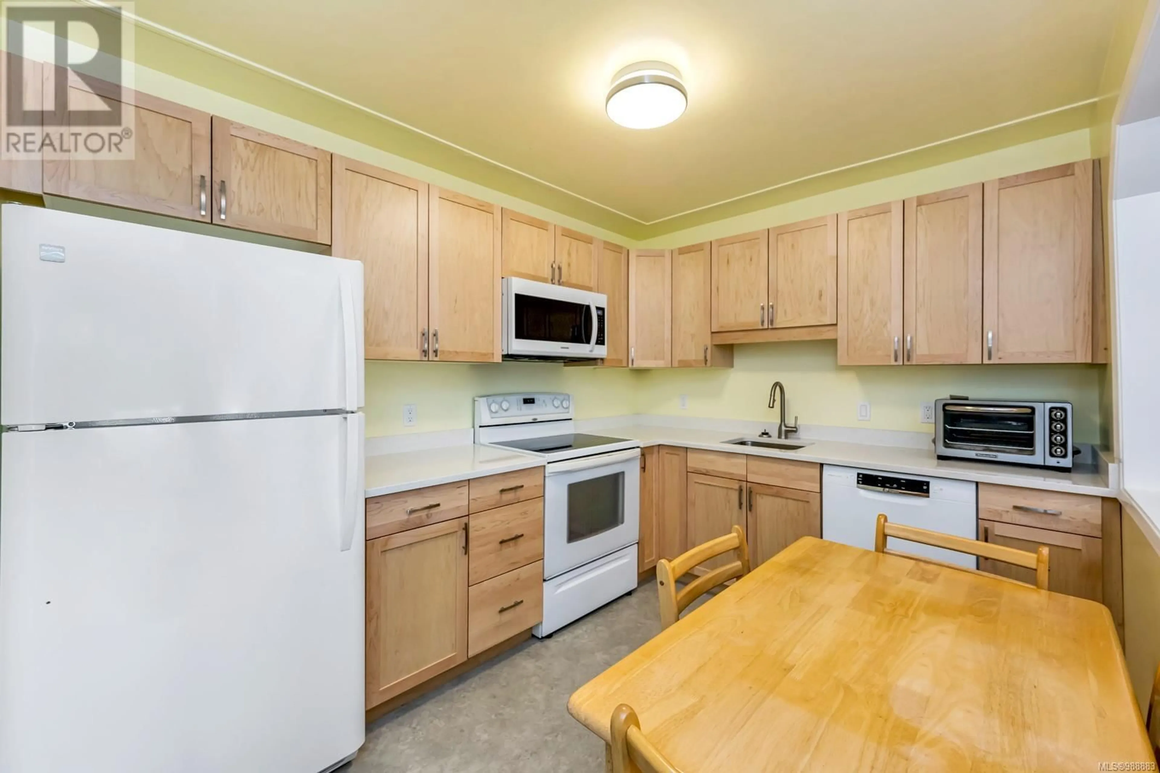 Standard kitchen, unknown for 401 1188 Yates St, Victoria British Columbia V8V3M8