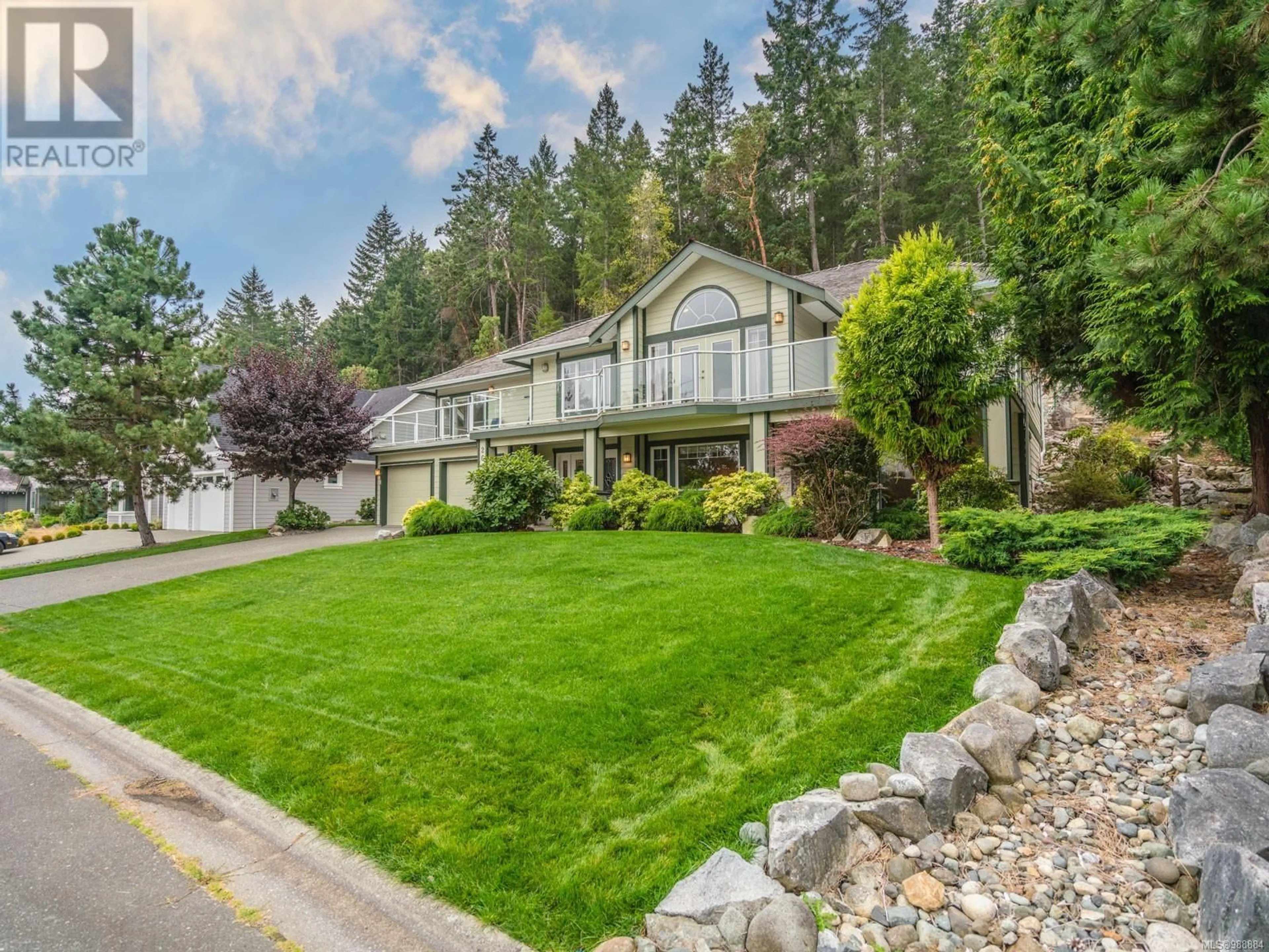 A pic from outside/outdoor area/front of a property/back of a property/a pic from drone, unknown for 2612 ANDOVER ROAD, Nanoose Bay British Columbia V9P9K7