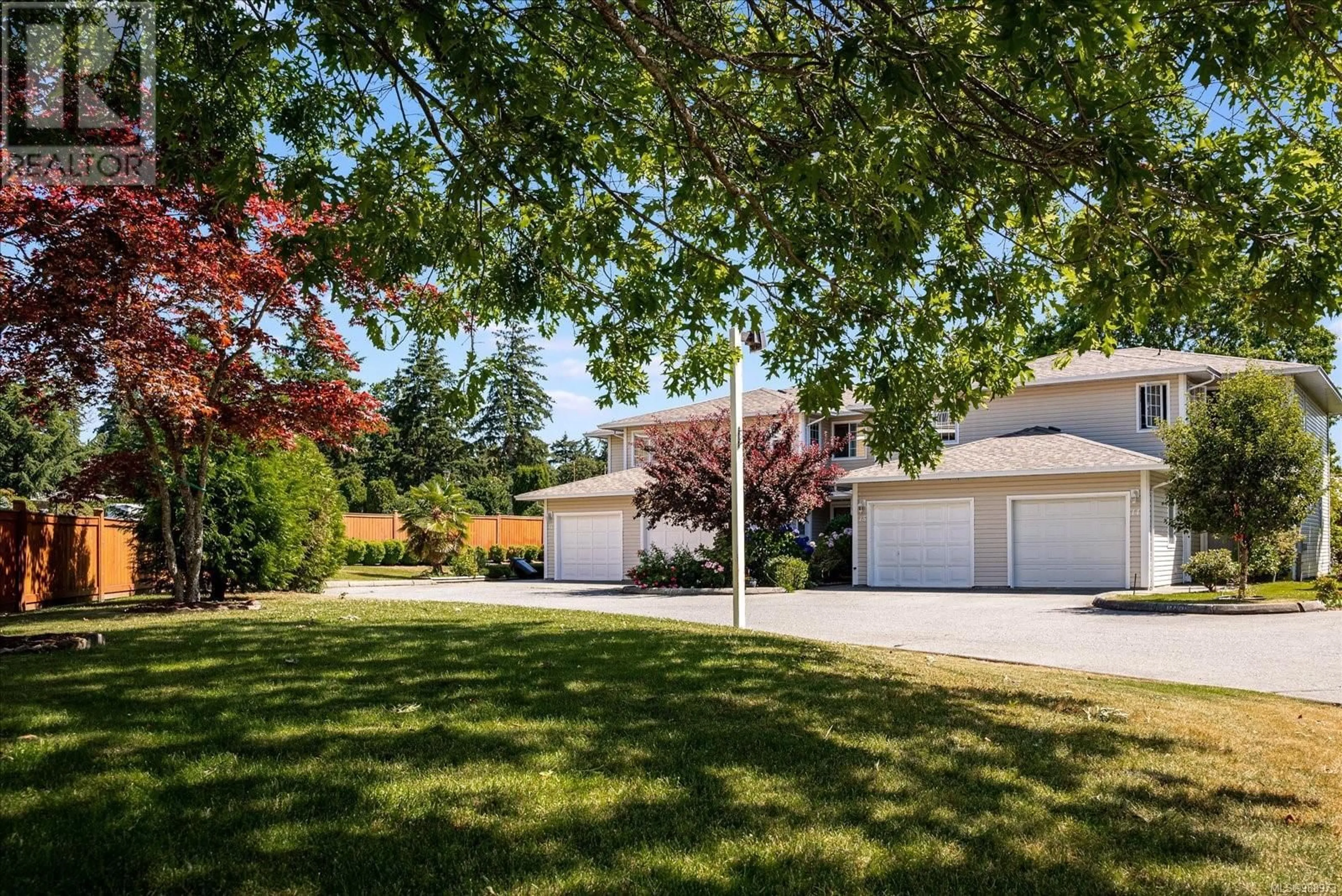 A pic from outside/outdoor area/front of a property/back of a property/a pic from drone, street for 15 - 3250 ROSS ROAD, Nanaimo British Columbia V9T2S4
