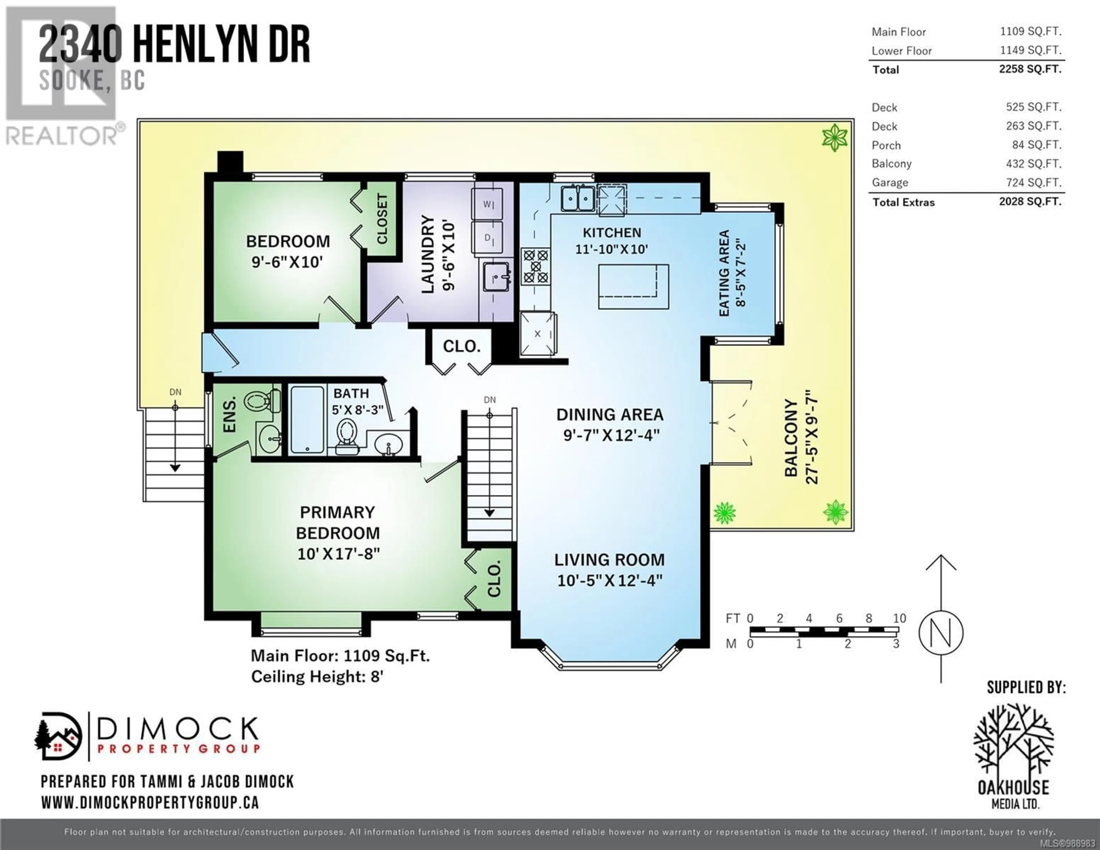 Floor plan for 2340 Henlyn Dr, Sooke British Columbia V9Z0N4