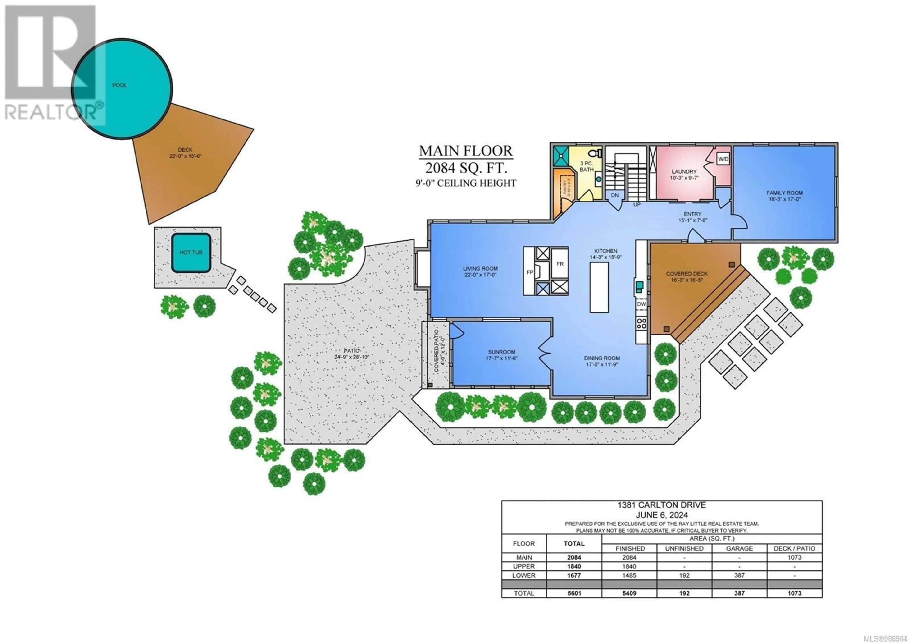 Floor plan for 1381 Carlton Dr, Cobble Hill British Columbia V8H0B7