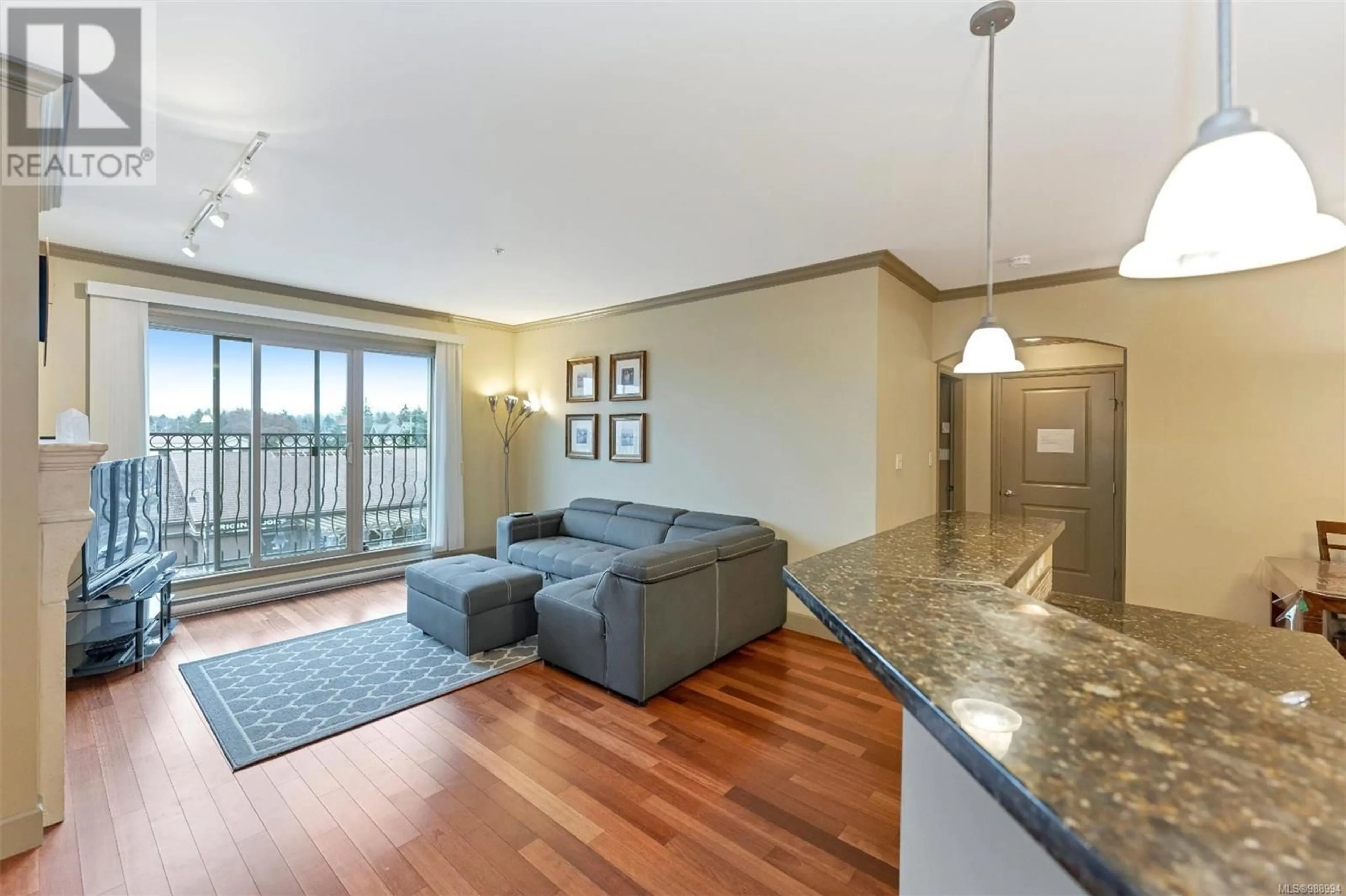 Living room with furniture, unknown for 318 - 1620 MCKENZIE AVENUE, Saanich British Columbia V8N0A1
