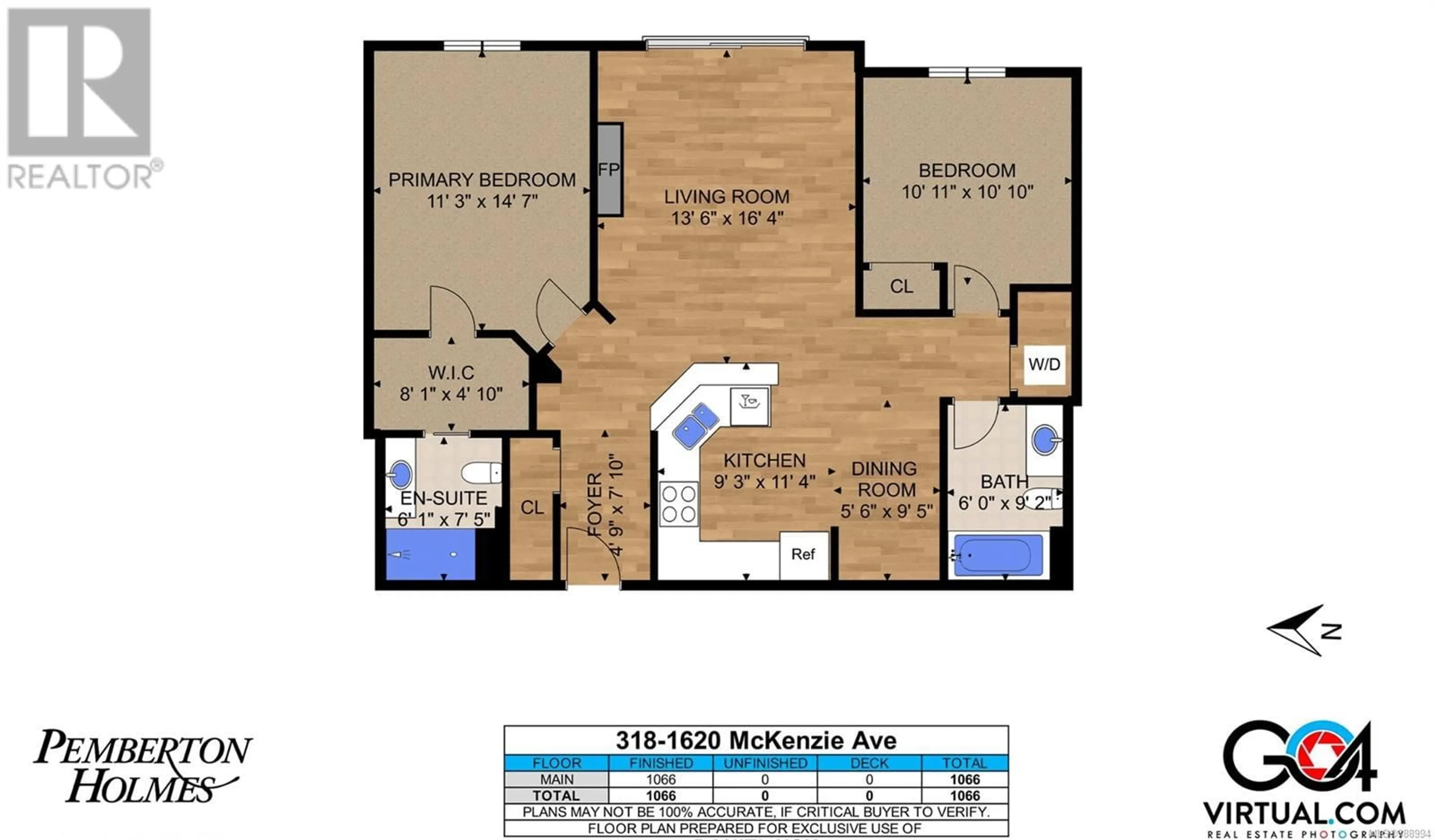 Floor plan for 318 1620 McKenzie Ave, Saanich British Columbia V8N0A1