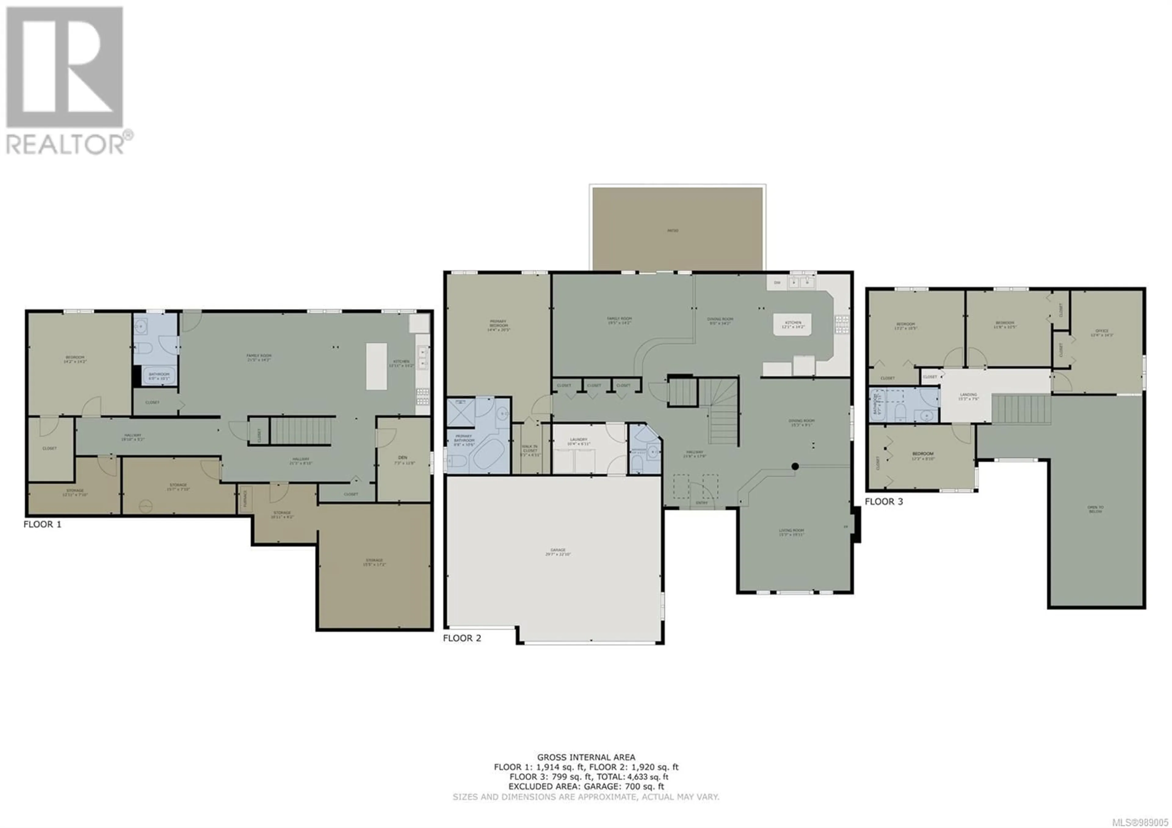 Floor plan for 6420 Diana Dr, Duncan British Columbia V9L5V1