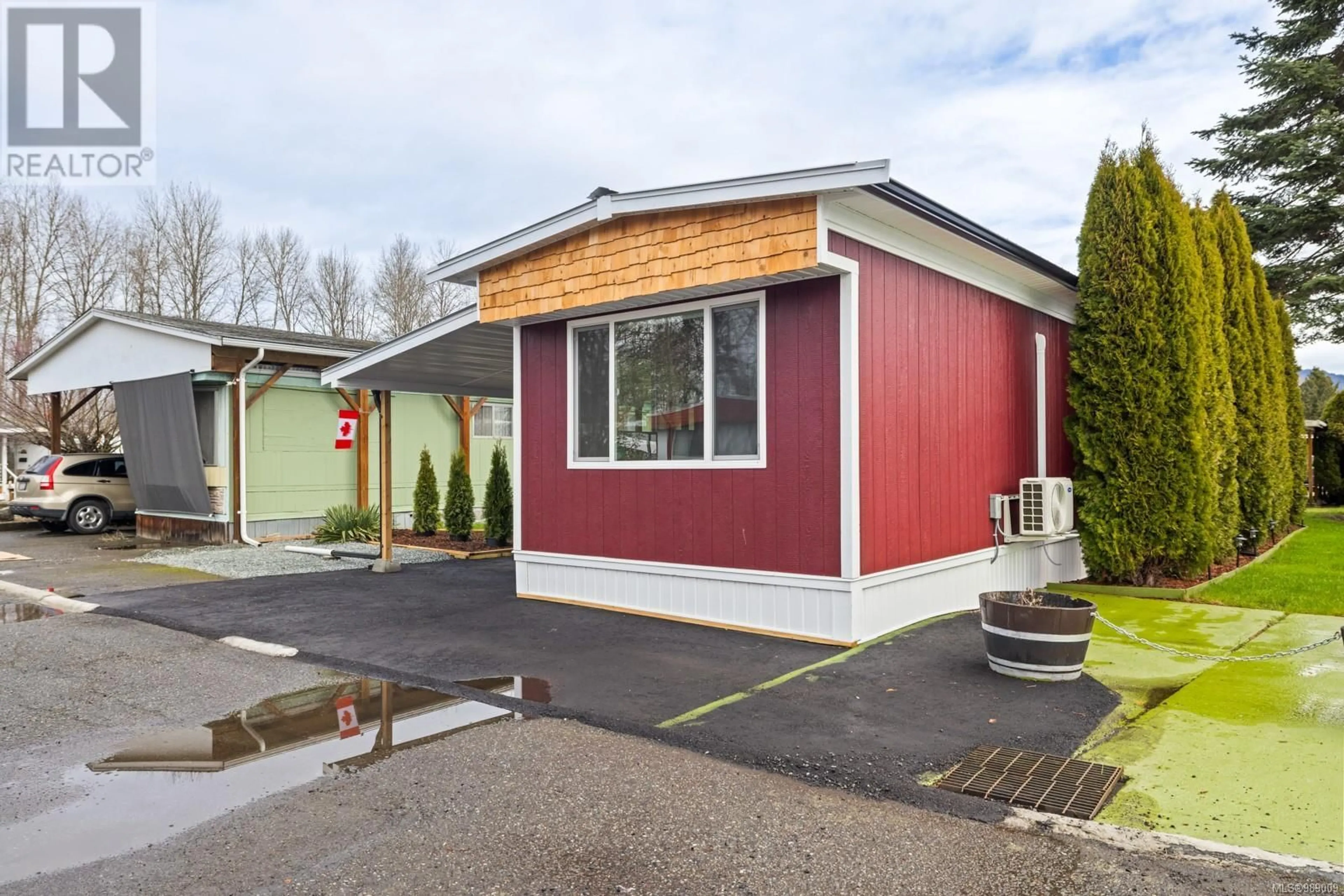 Home with vinyl exterior material, street for 509 2885 BOYS Rd, Duncan British Columbia V9L4Y9