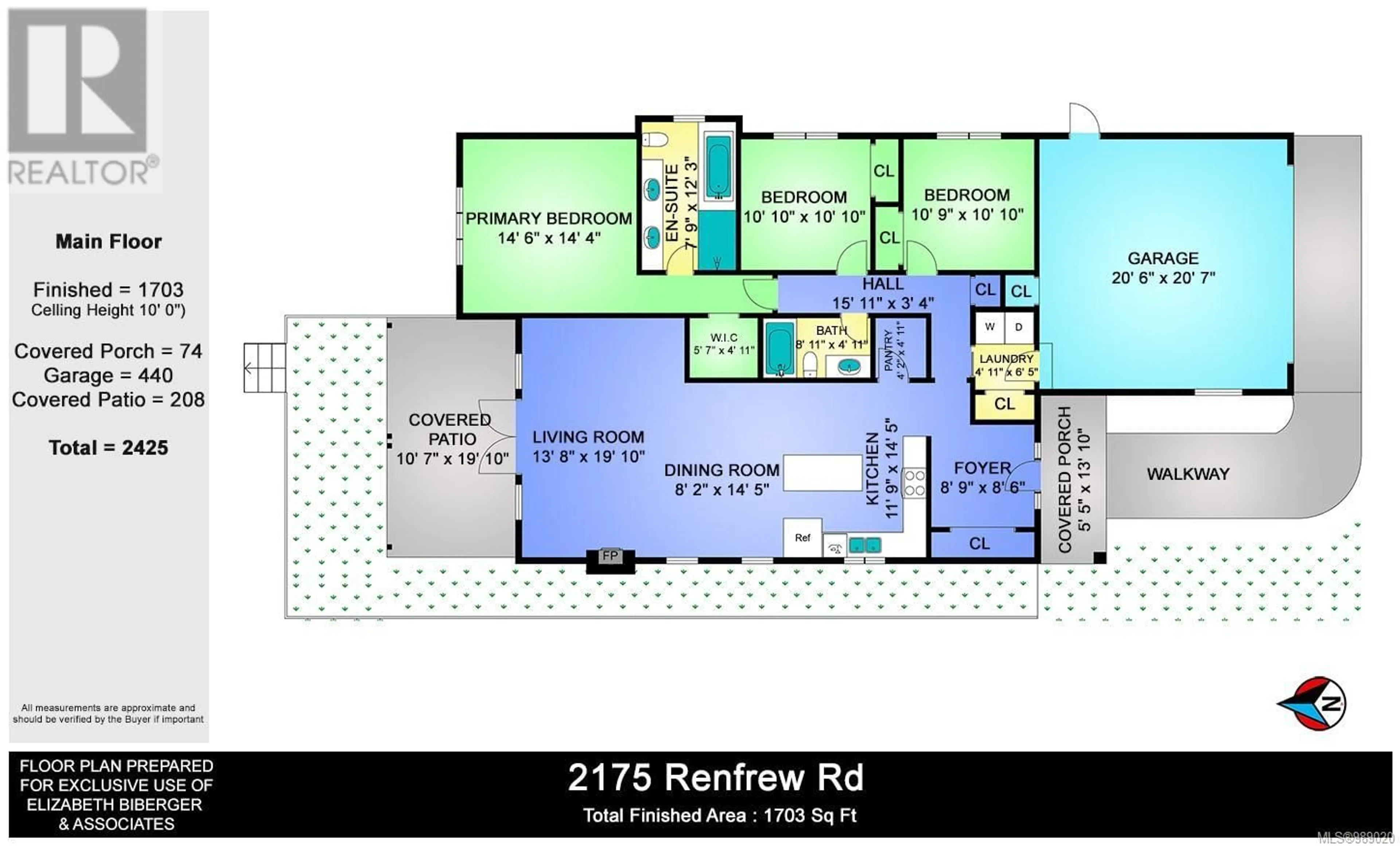Floor plan for 2175 RENFREW ROAD, Shawnigan Lake British Columbia V8H2G4