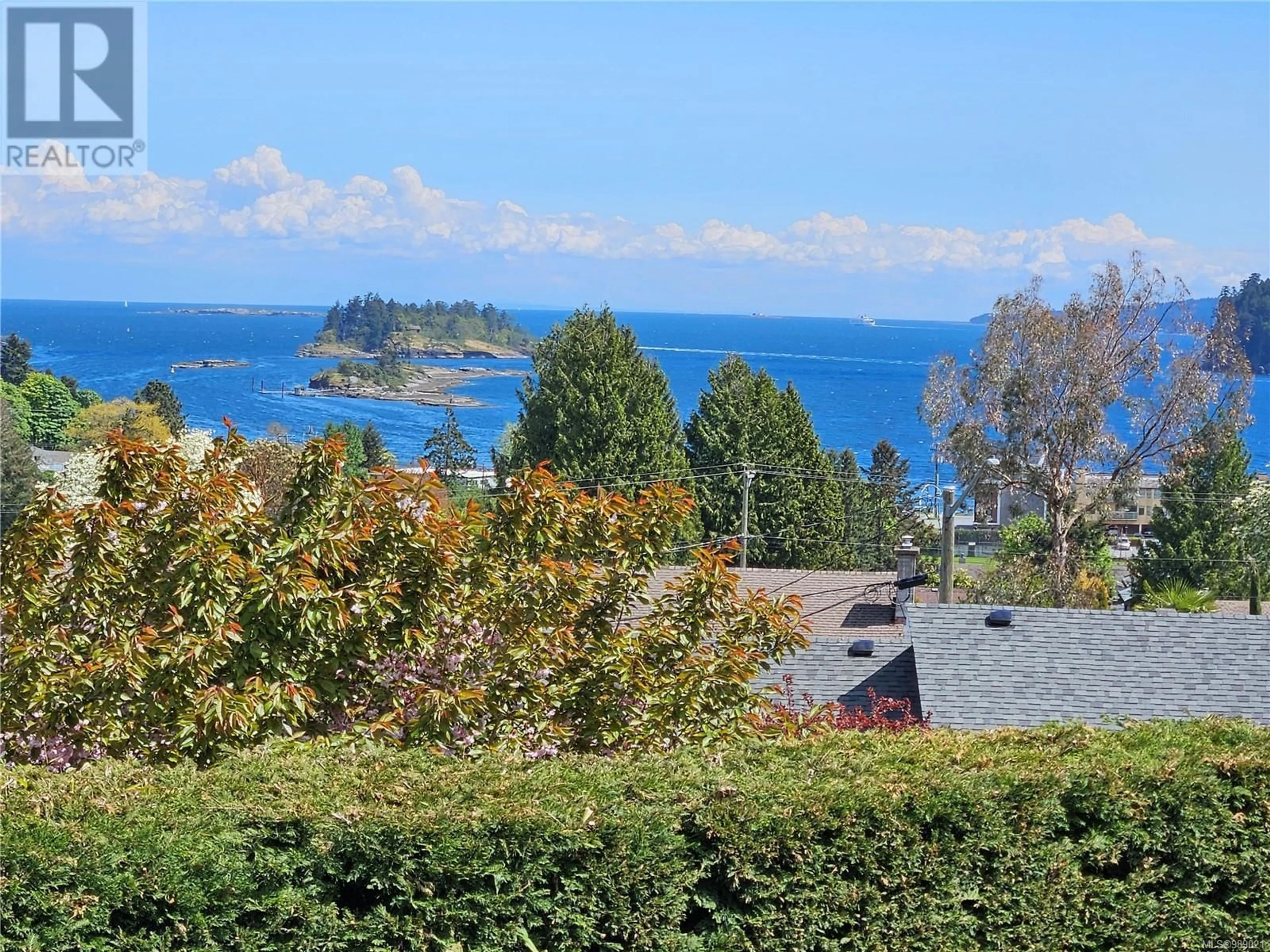 A pic from outside/outdoor area/front of a property/back of a property/a pic from drone, water/lake/river/ocean view for 2830 Haliday Cres, Nanaimo British Columbia V9S3M9