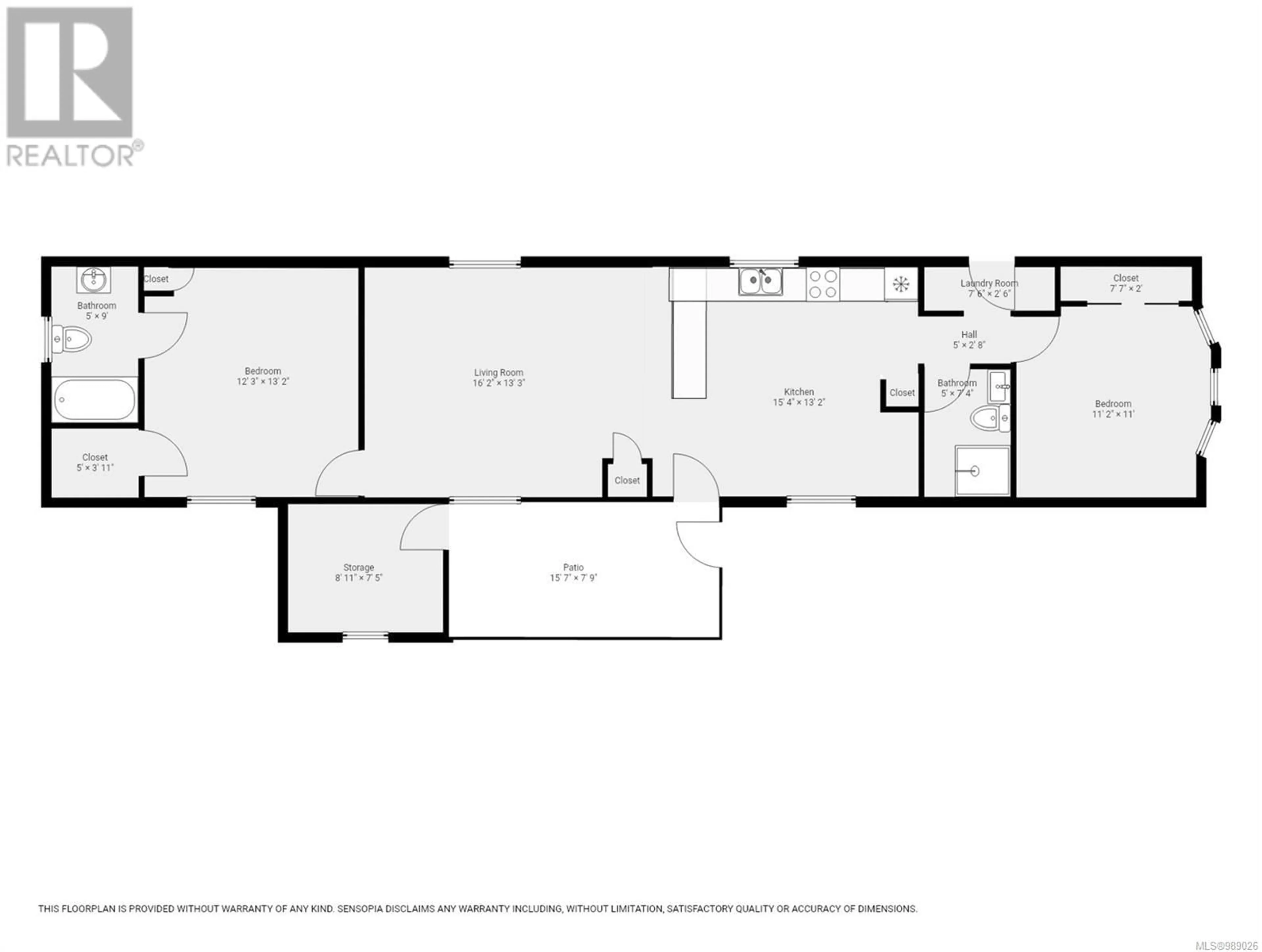 Floor plan for 45 2520 Quinsam Rd, Campbell River British Columbia V9W4N4