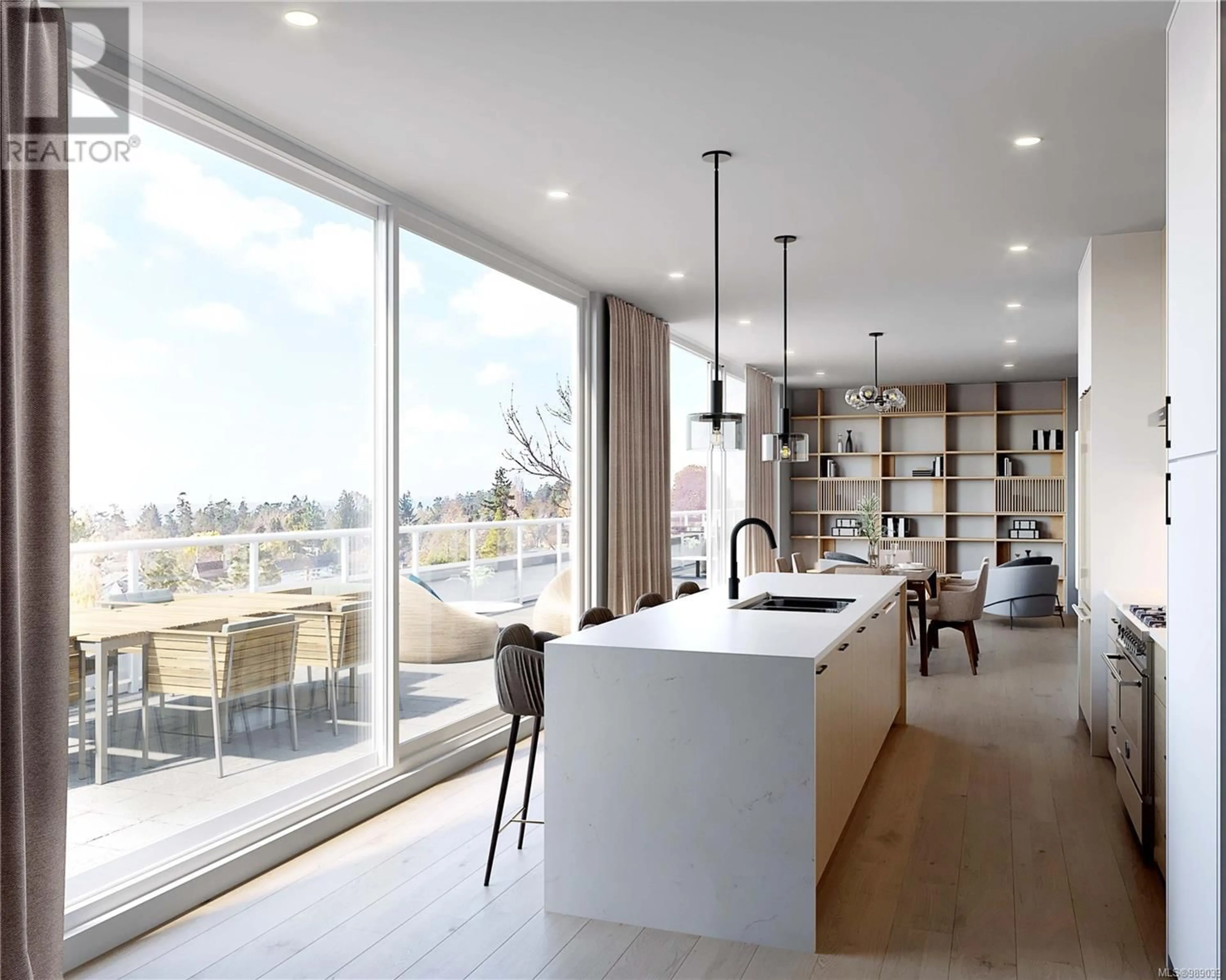 Open concept kitchen, unknown for APH3 - 1102 ESQUIMALT ROAD, Esquimalt British Columbia V9A6A1