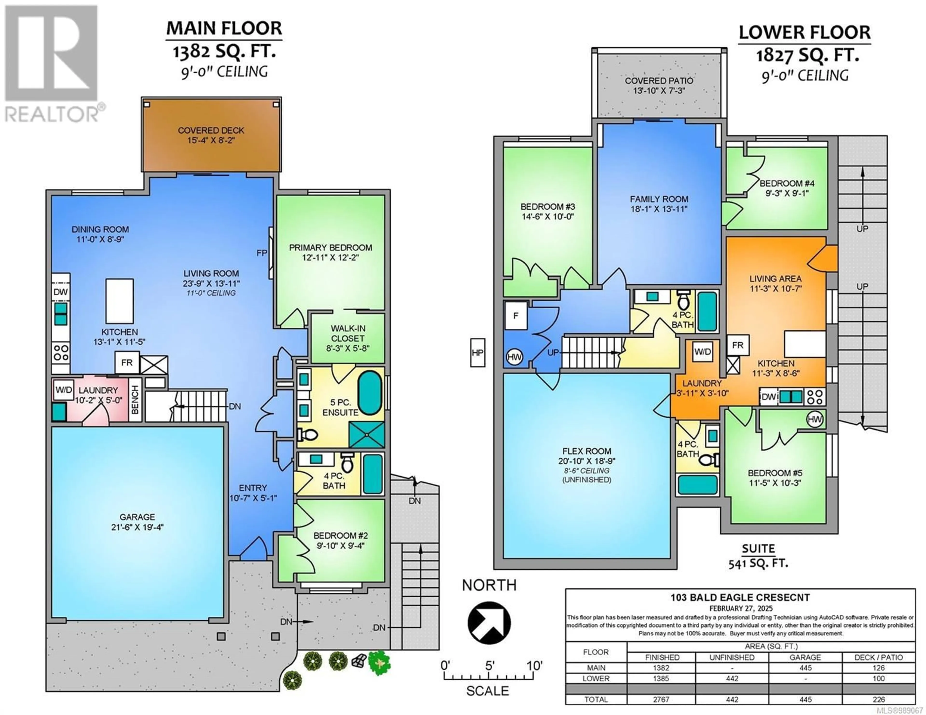Floor plan for 103 BALD EAGLE CRESCENT, Ladysmith British Columbia V9G0C2