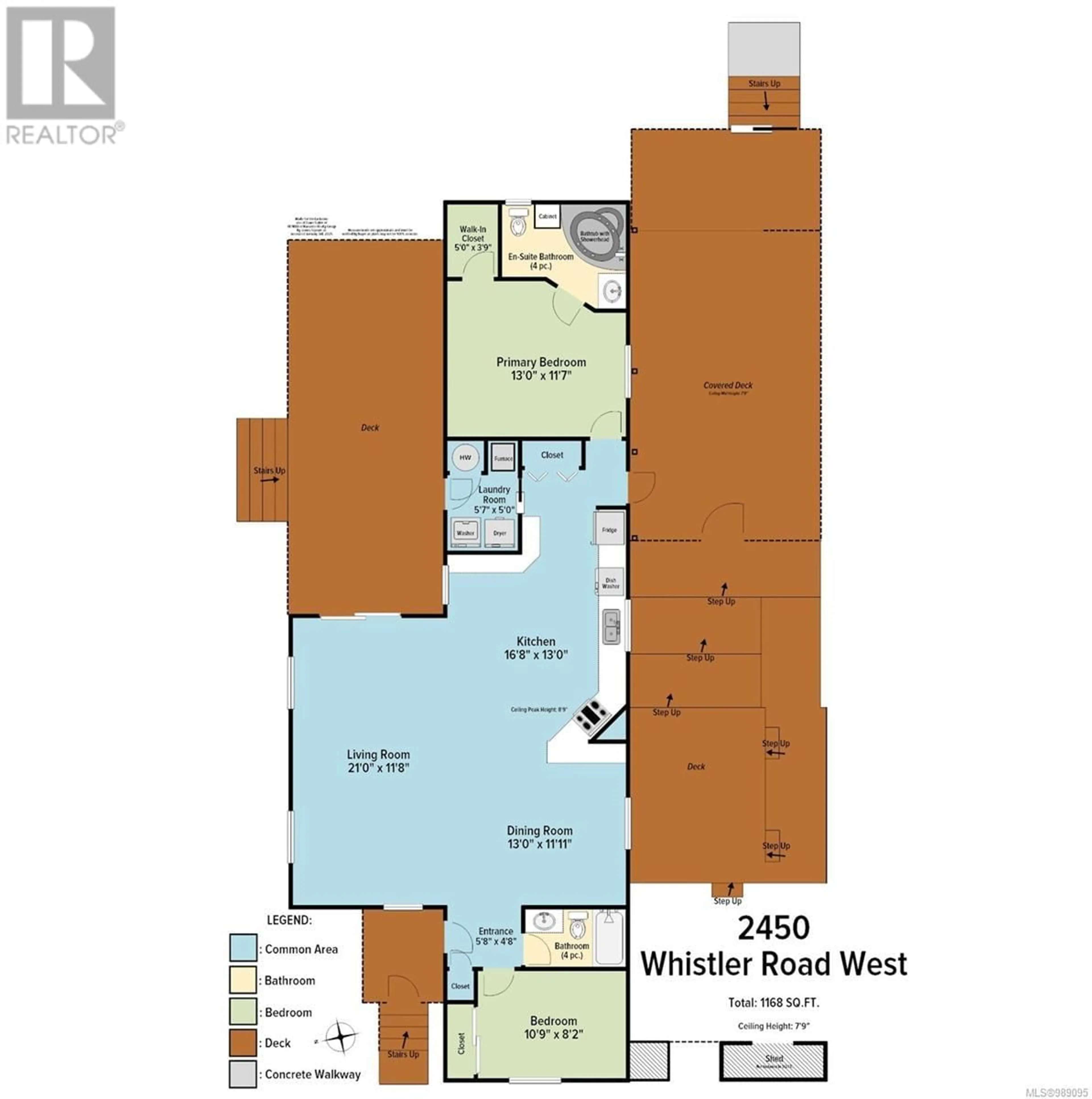 Floor plan for 2450/2440 WHISTLER ROAD WEST, Qualicum Beach British Columbia V9K2A6