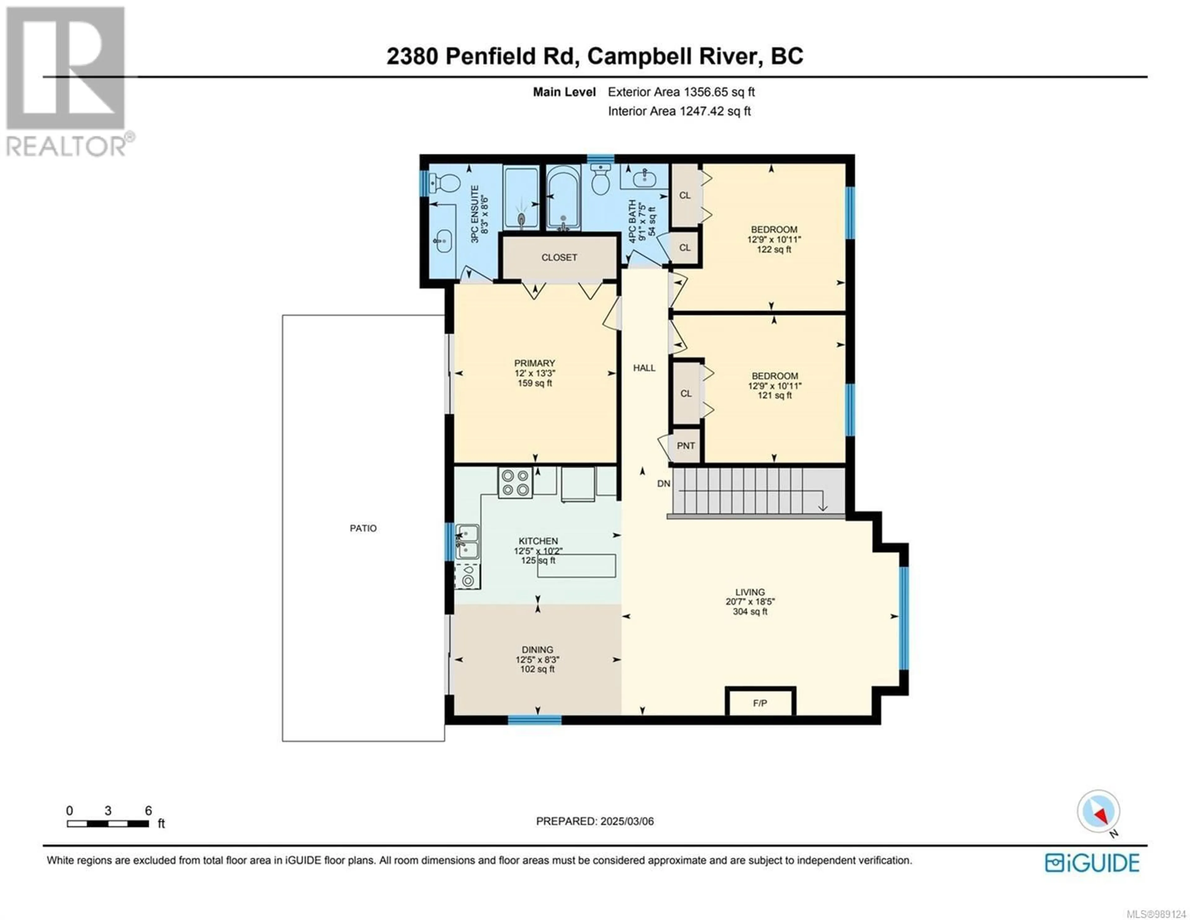 Floor plan for 2380 PENFIELD ROAD, Campbell River British Columbia V9W0E6
