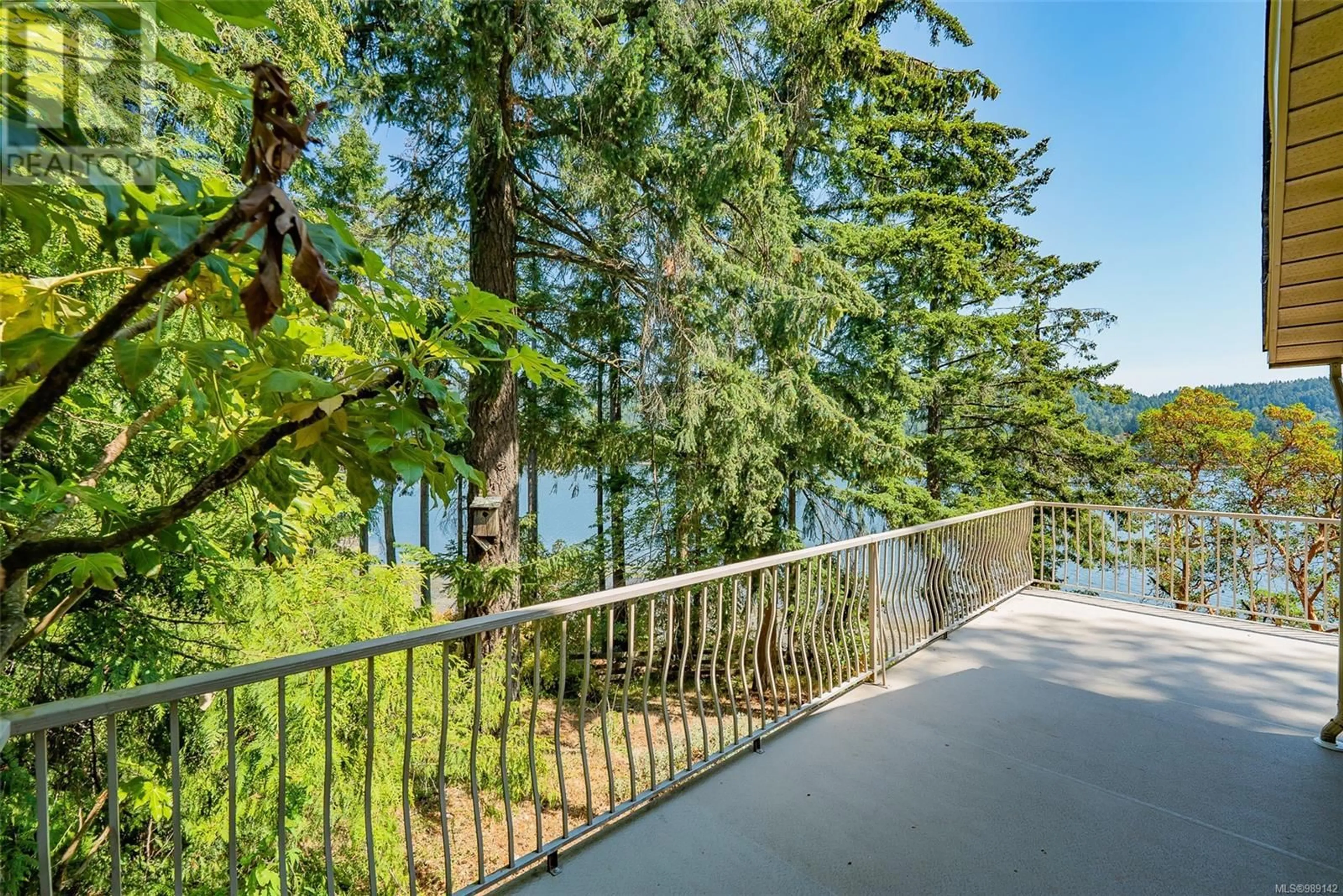 Patio, water/lake/river/ocean view for 5030 Limberis Dr, Ladysmith British Columbia V9G1M6