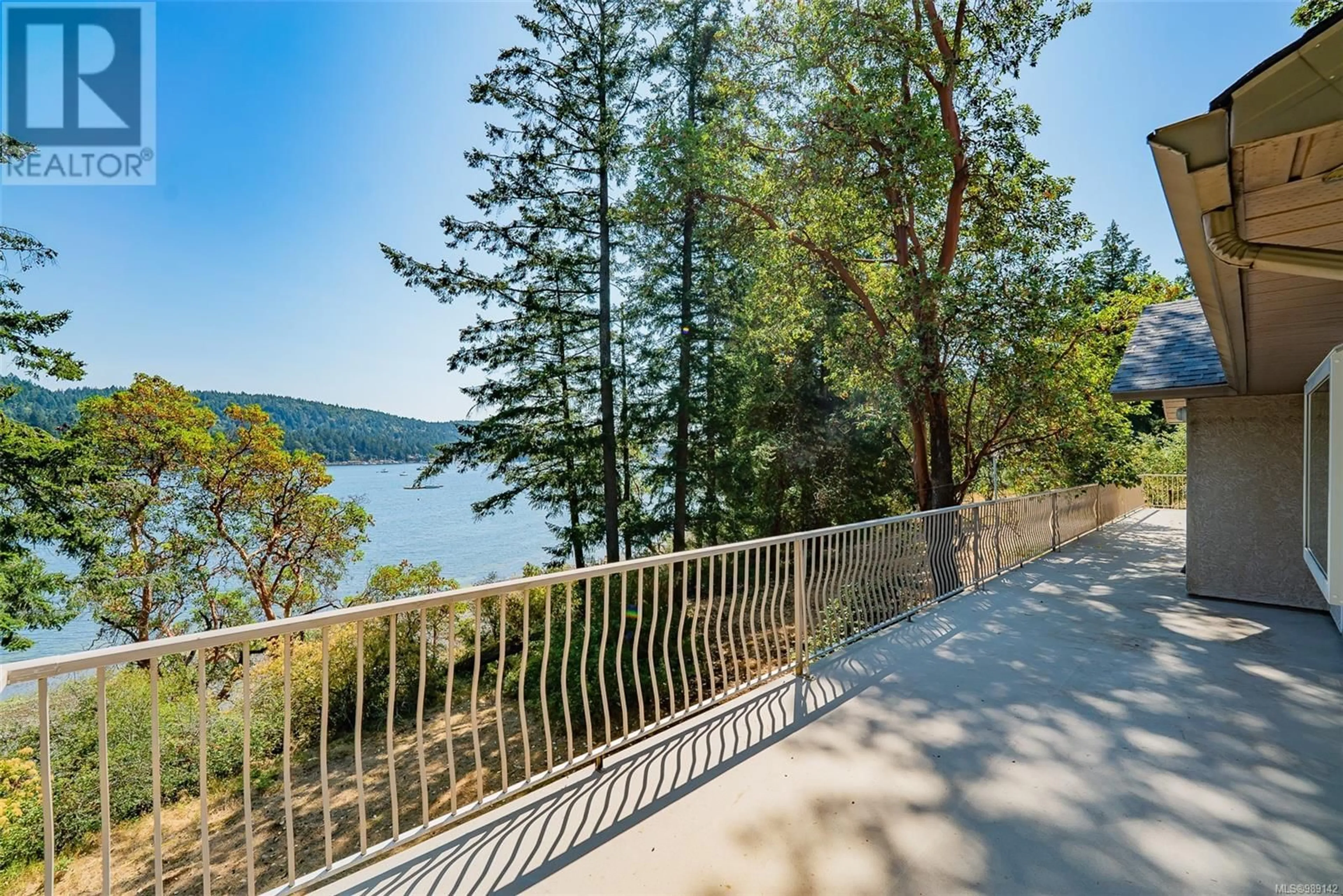 Patio, water/lake/river/ocean view for 5030 Limberis Dr, Ladysmith British Columbia V9G1M6