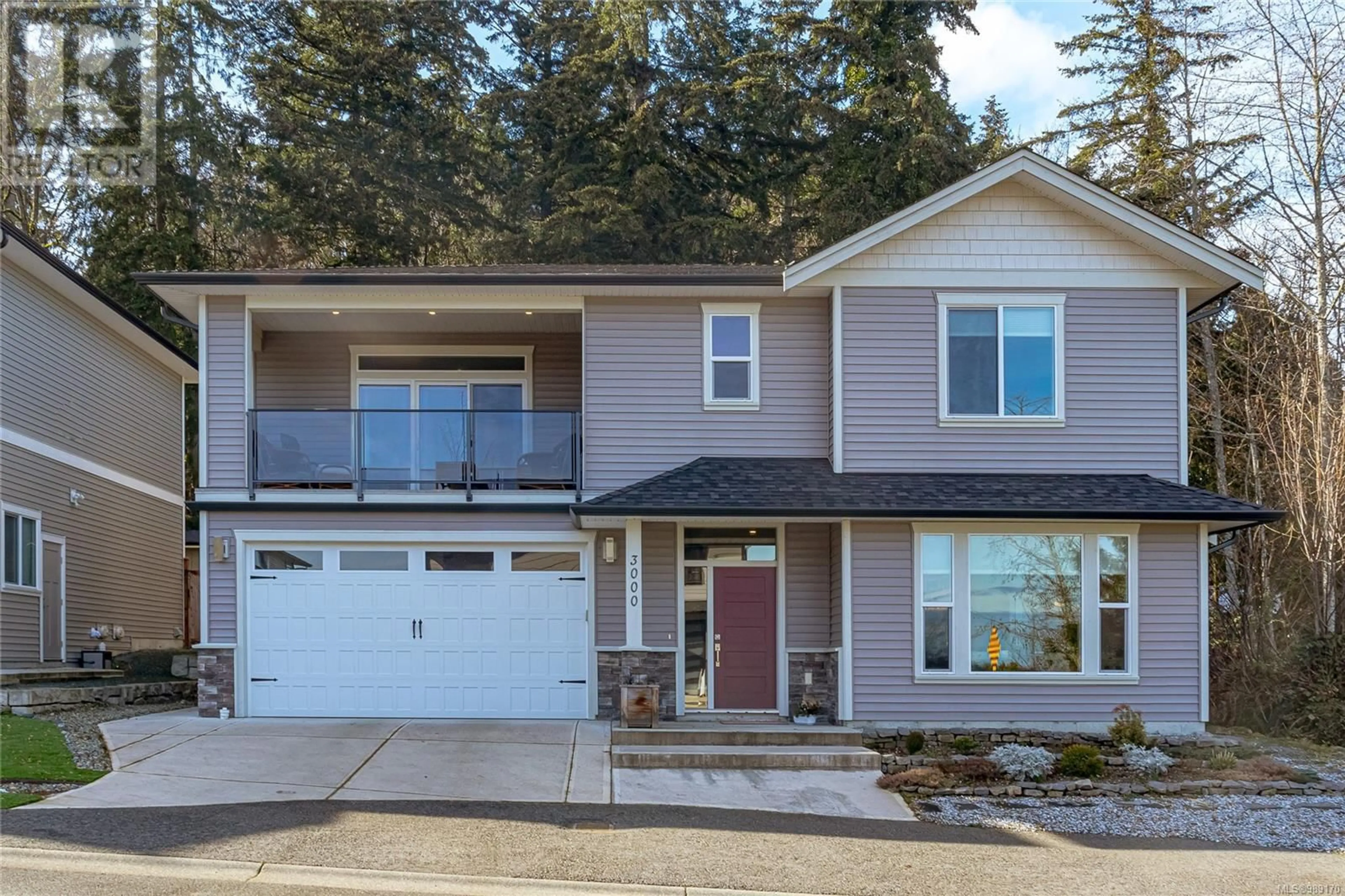 Home with vinyl exterior material, street for 3000 CATALINA WAY, Chemainus British Columbia V0R1K2