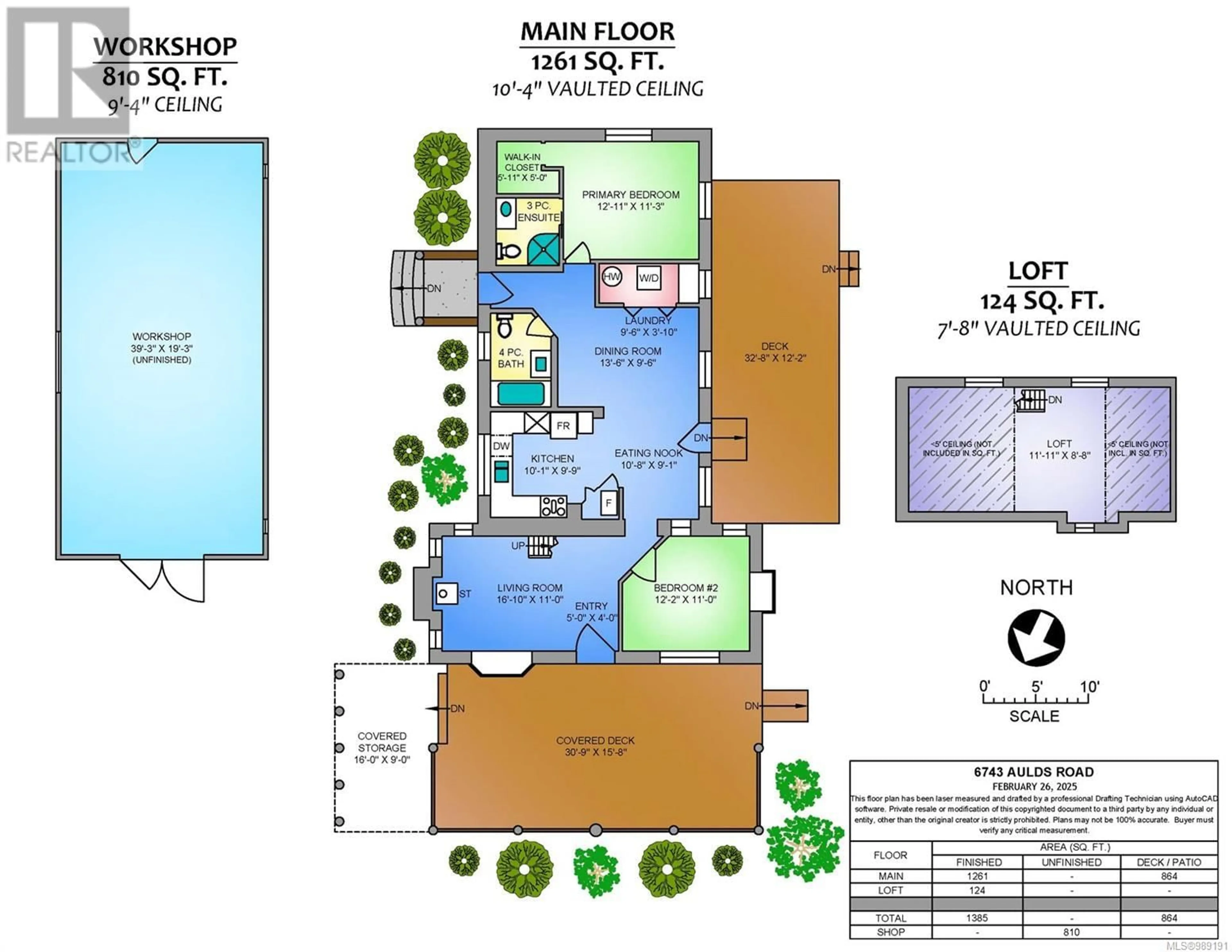 Floor plan for 6743 AULDS ROAD, Lantzville British Columbia V0R2H0