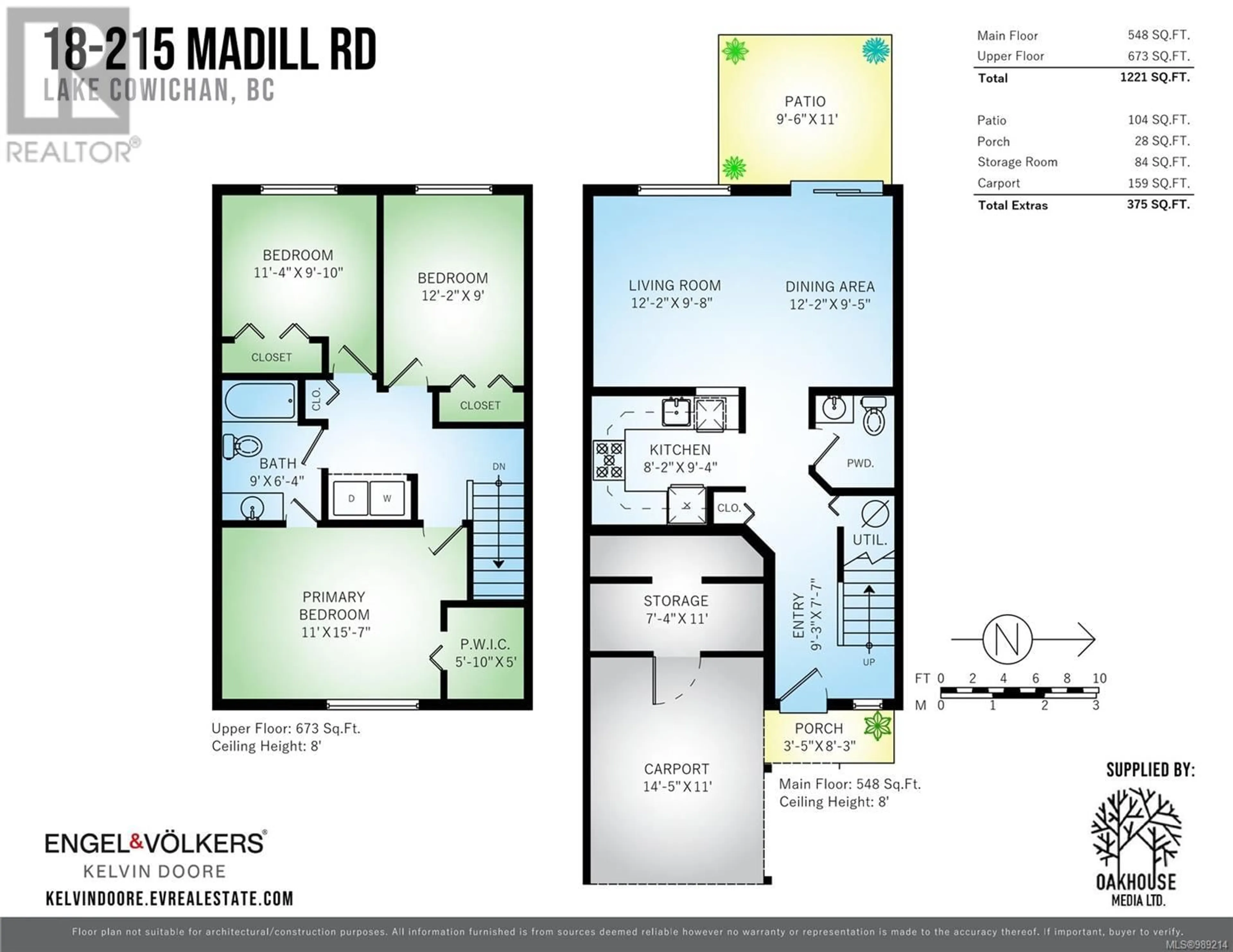 Floor plan for 18 215 Madill Rd, Lake Cowichan British Columbia V0R2G0