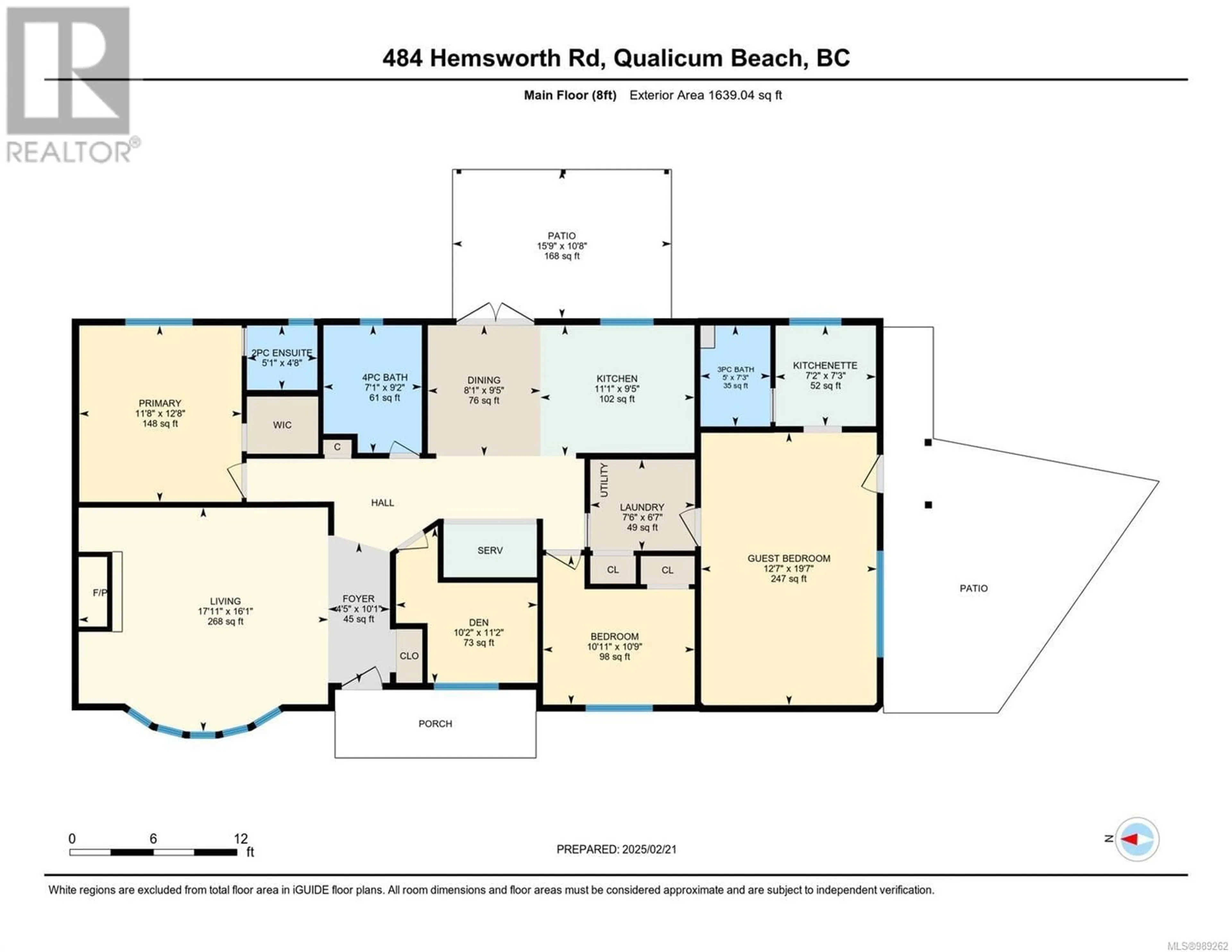 Floor plan for 484 Hemsworth Rd, Qualicum Beach British Columbia V9K1B6