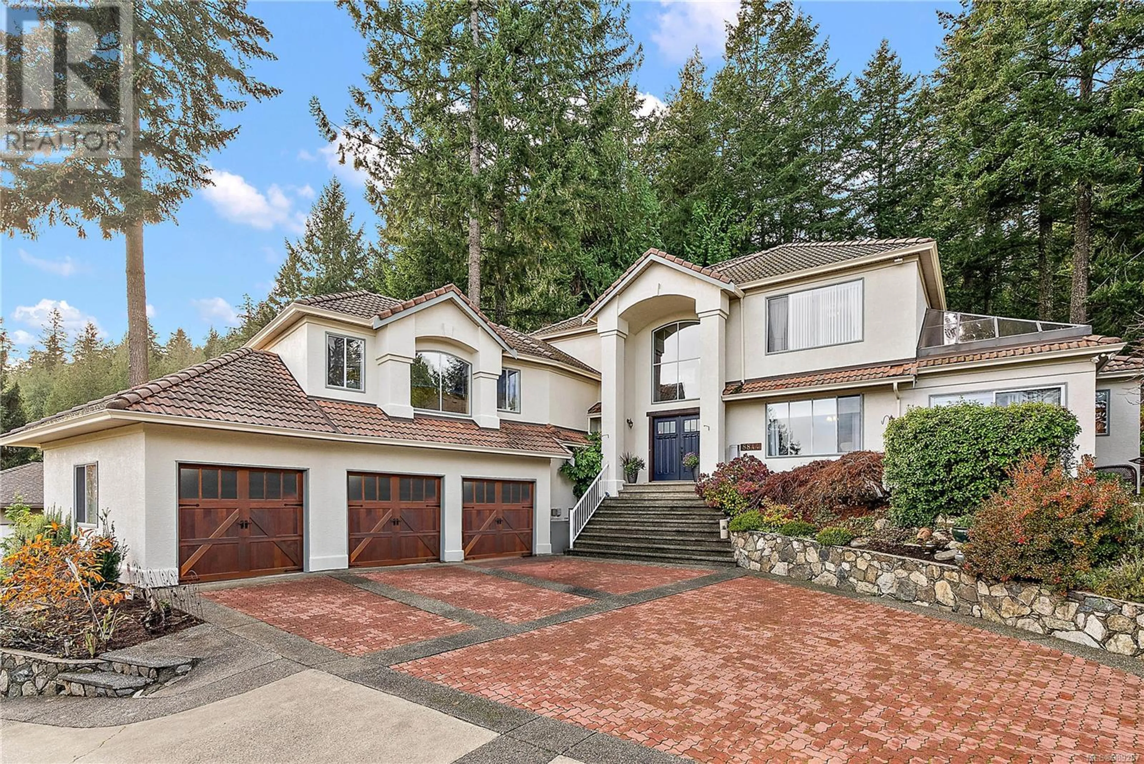 Home with brick exterior material, street for 8844 Carmanah Terr, North Saanich British Columbia V8L5E9