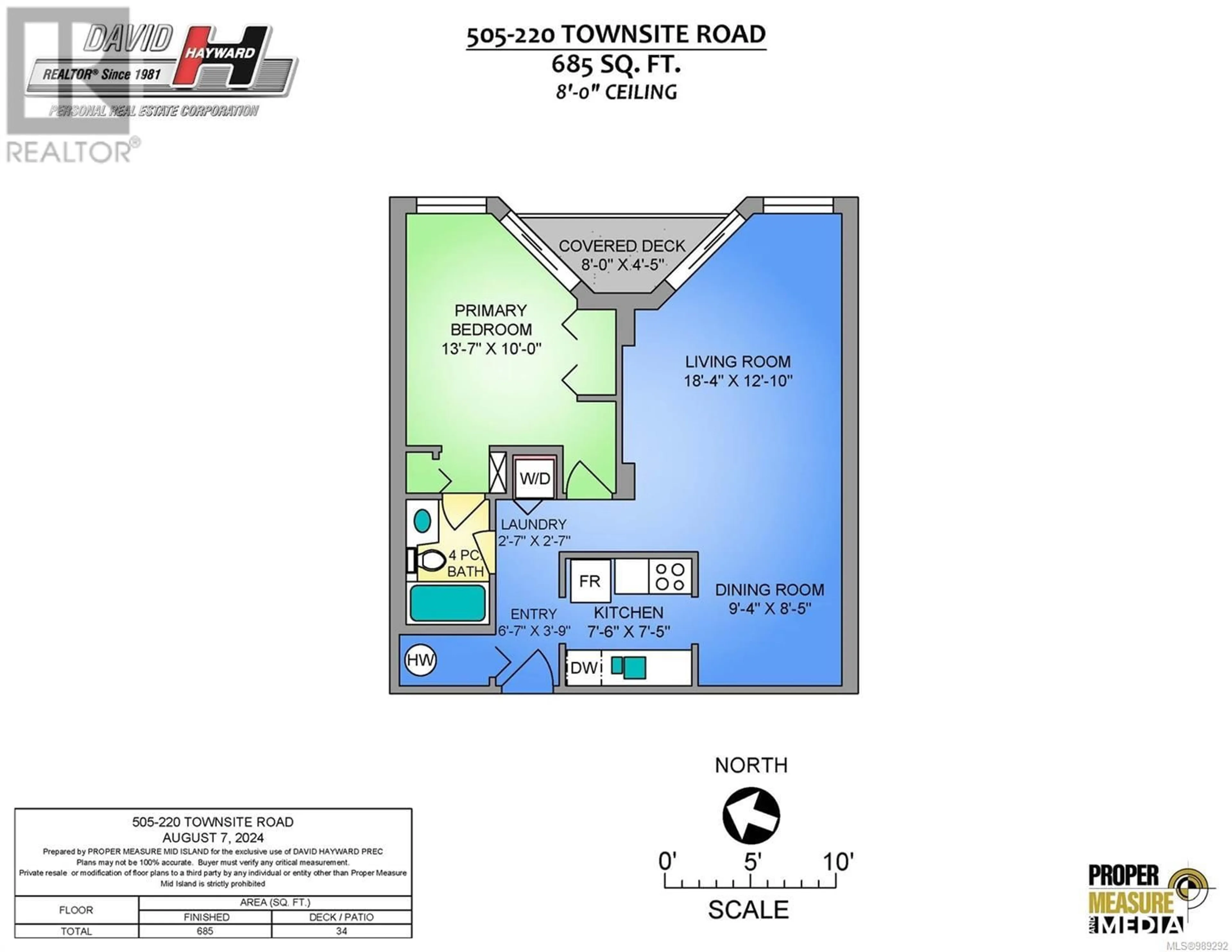 Floor plan for 505 220 Townsite Rd, Nanaimo British Columbia V9S5S8