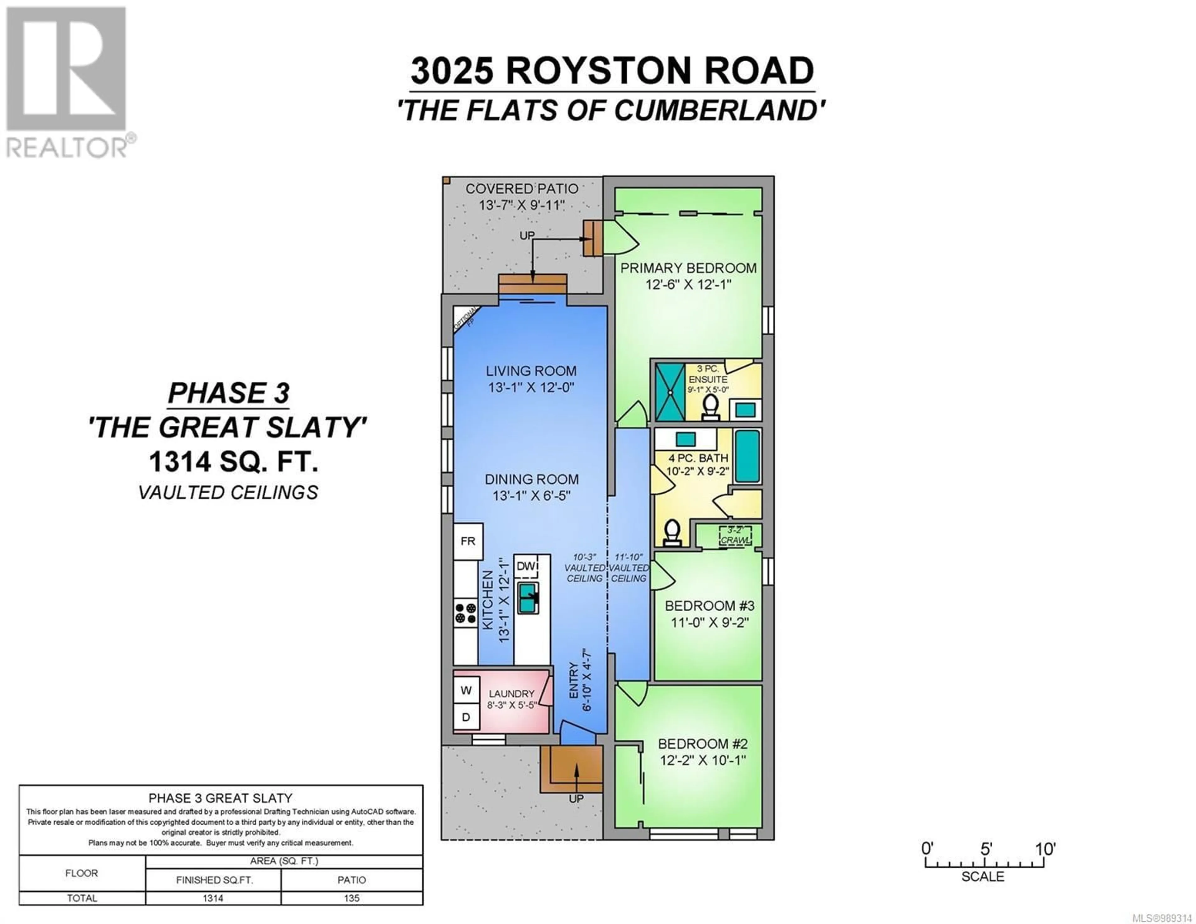 Floor plan for 42 3025 Royston Rd, Cumberland British Columbia V0R1S0