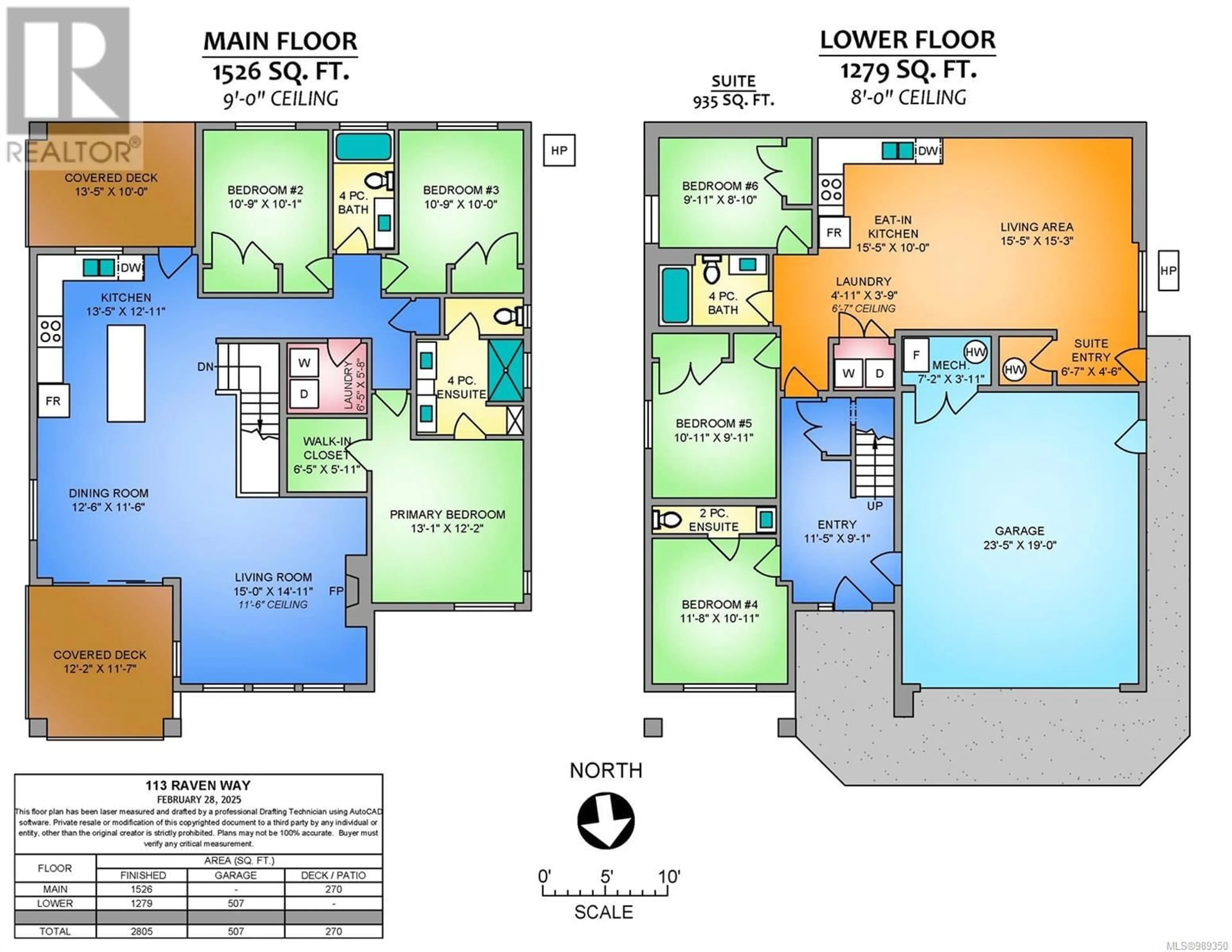 Floor plan for 113 RAVEN WAY, Ladysmith British Columbia V9G0C2