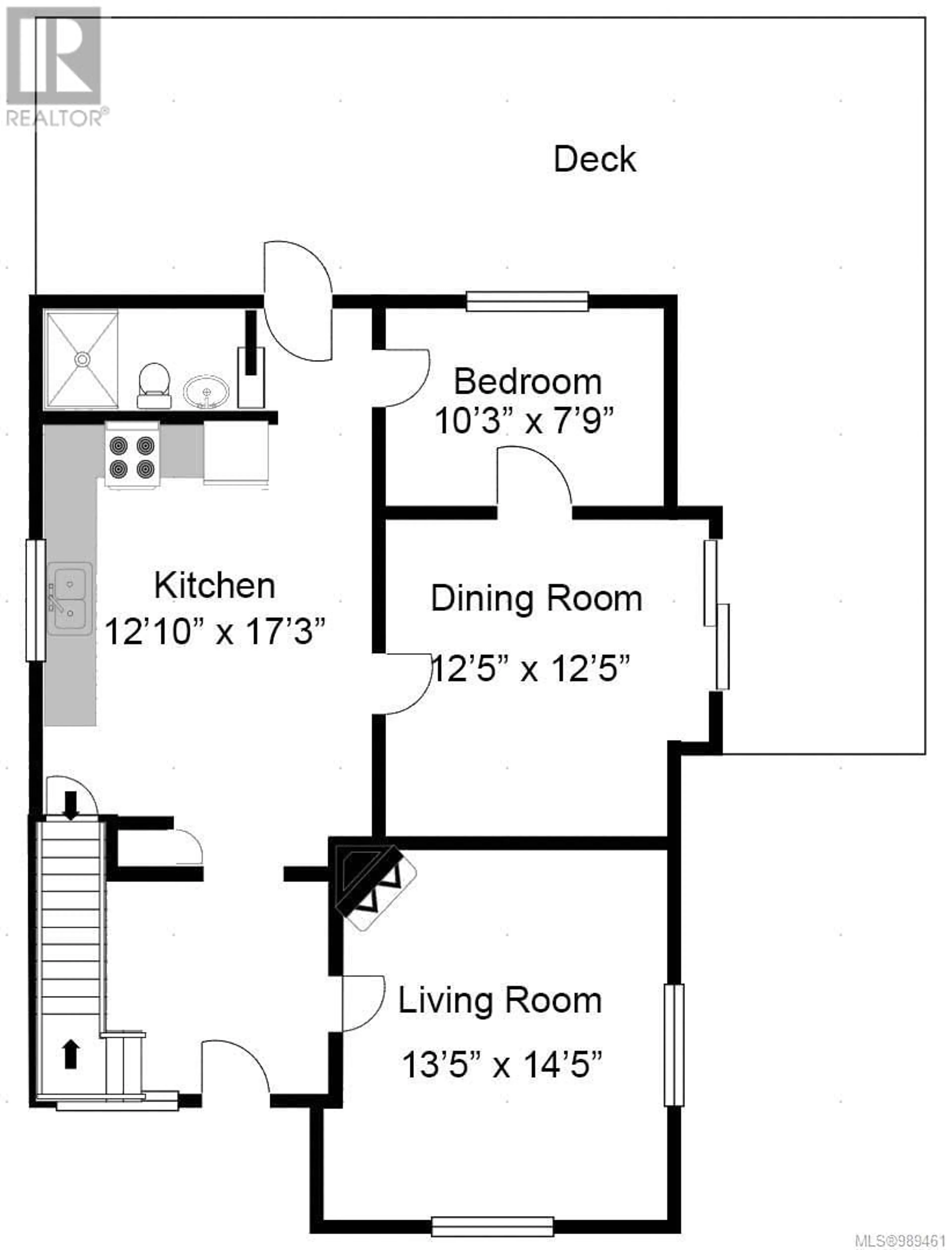 Floor plan for 363 KER AVENUE, Saanich British Columbia V9A2B6
