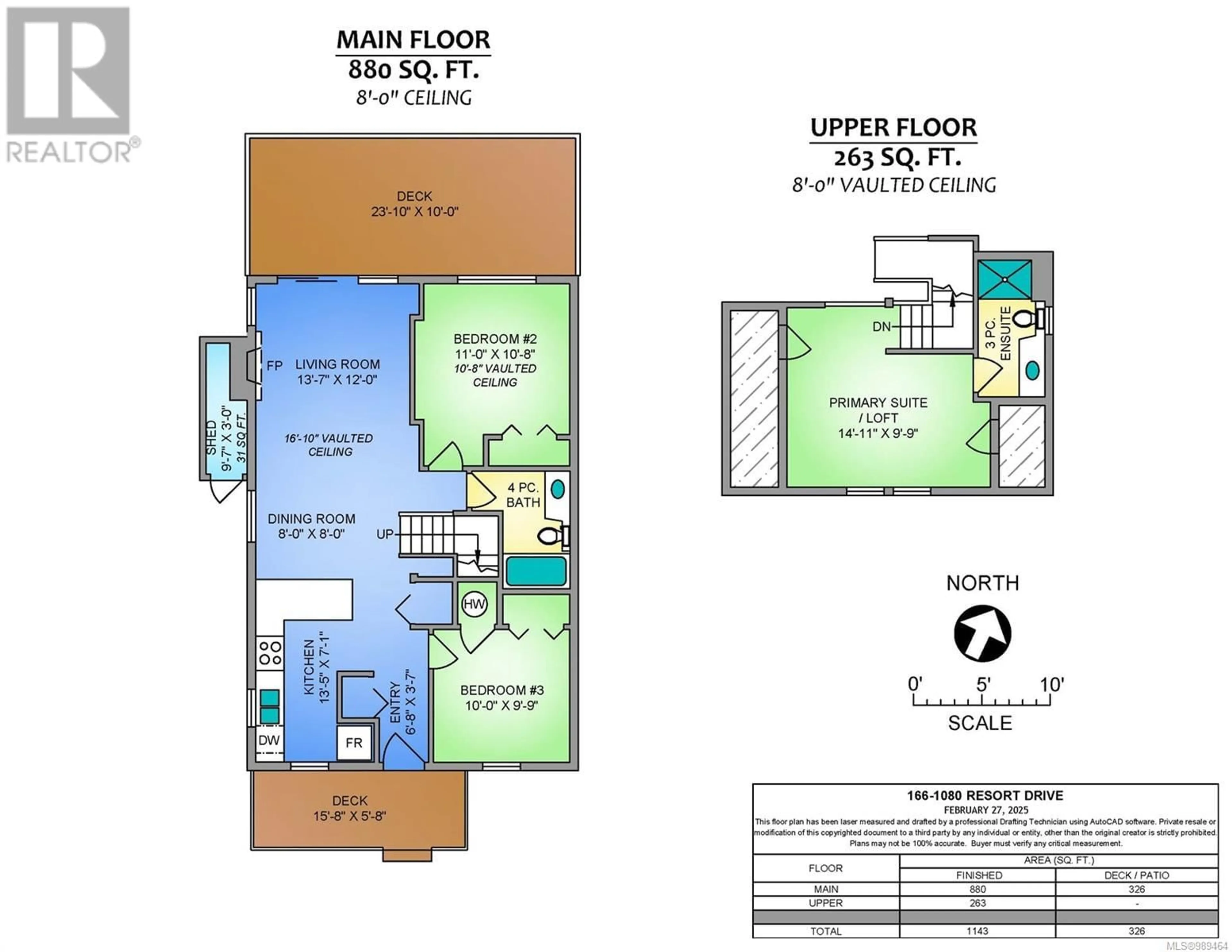 Floor plan for 166 - 1080 RESORT DRIVE, Parksville British Columbia V9P2E3