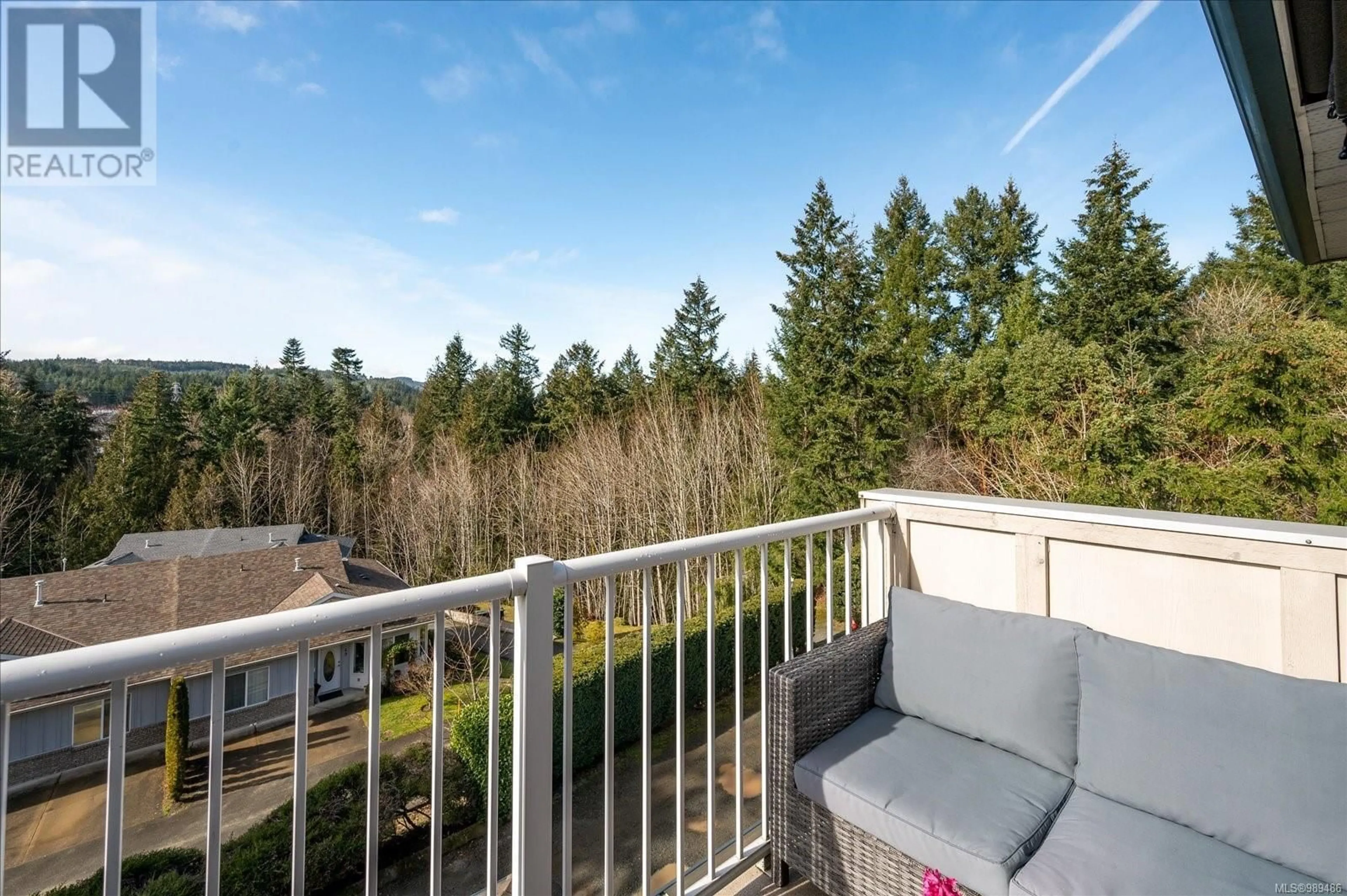 Patio, forest/trees view for 105 1150 Walkem Rd, Ladysmith British Columbia V9G1S1