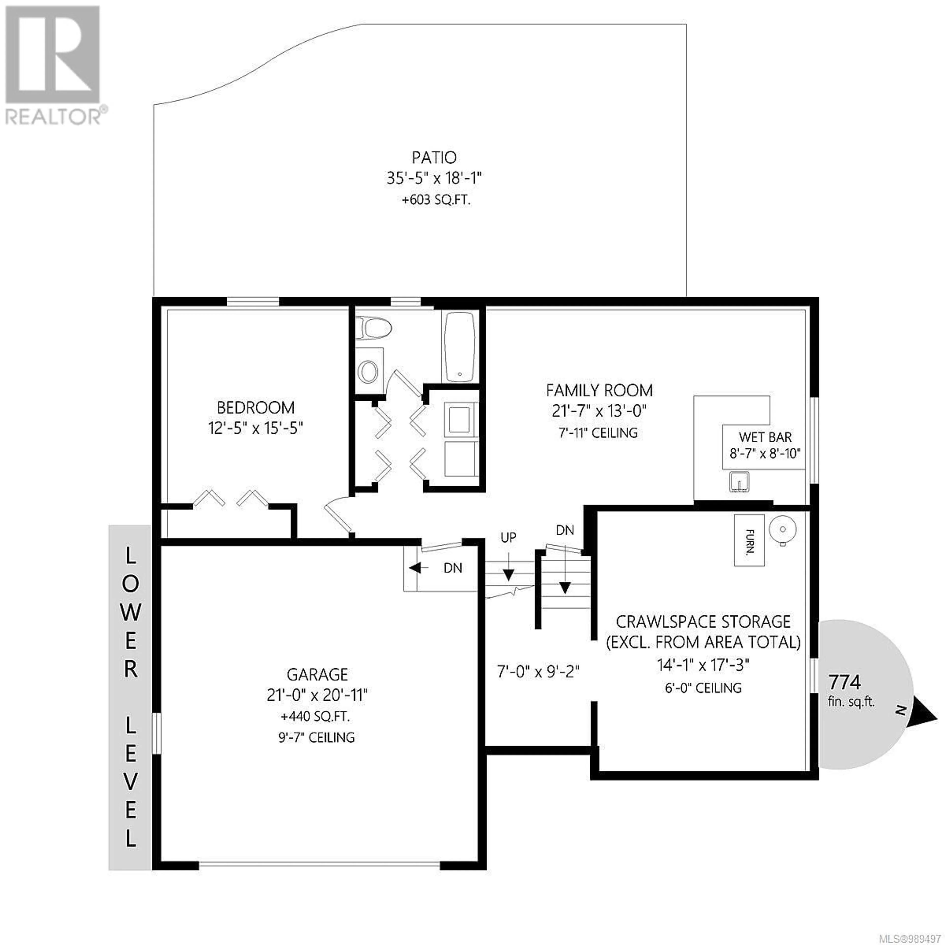 Floor plan for 383 Cariboo Dr, Nanaimo British Columbia V9R7E1