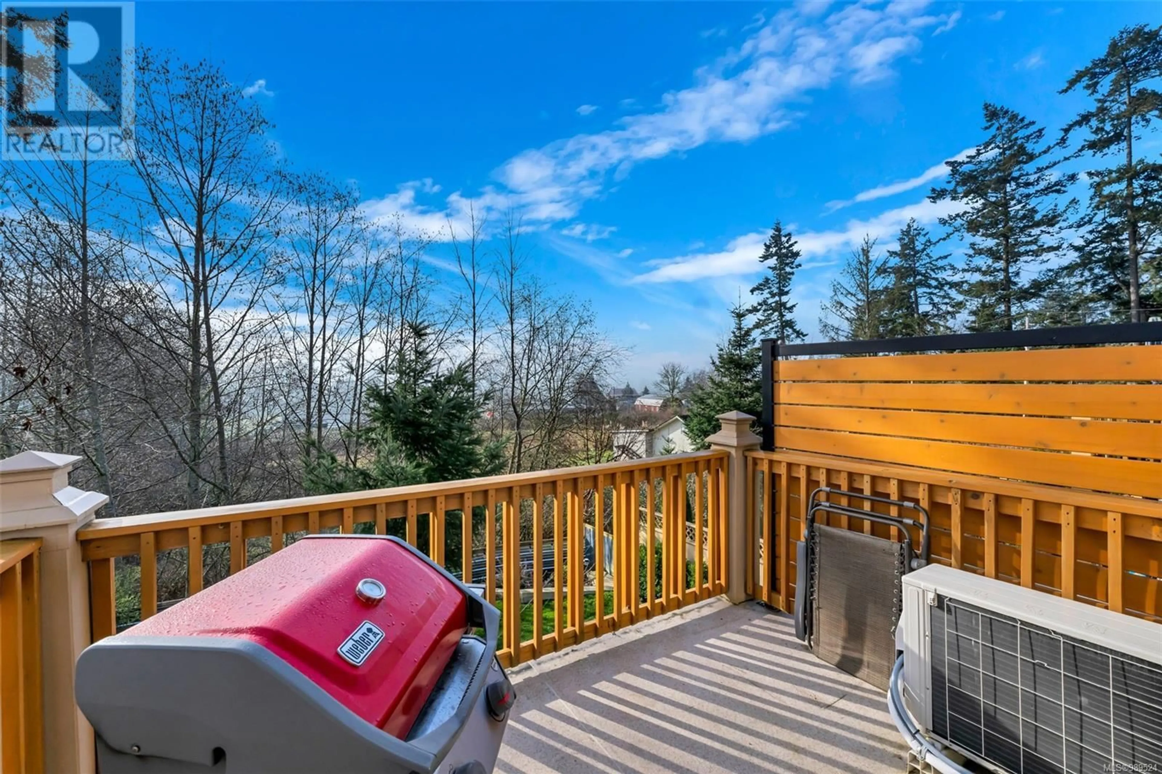 Patio, forest/trees view for 101 - 7091 GRANT ROAD, Sooke British Columbia V9Z0N6