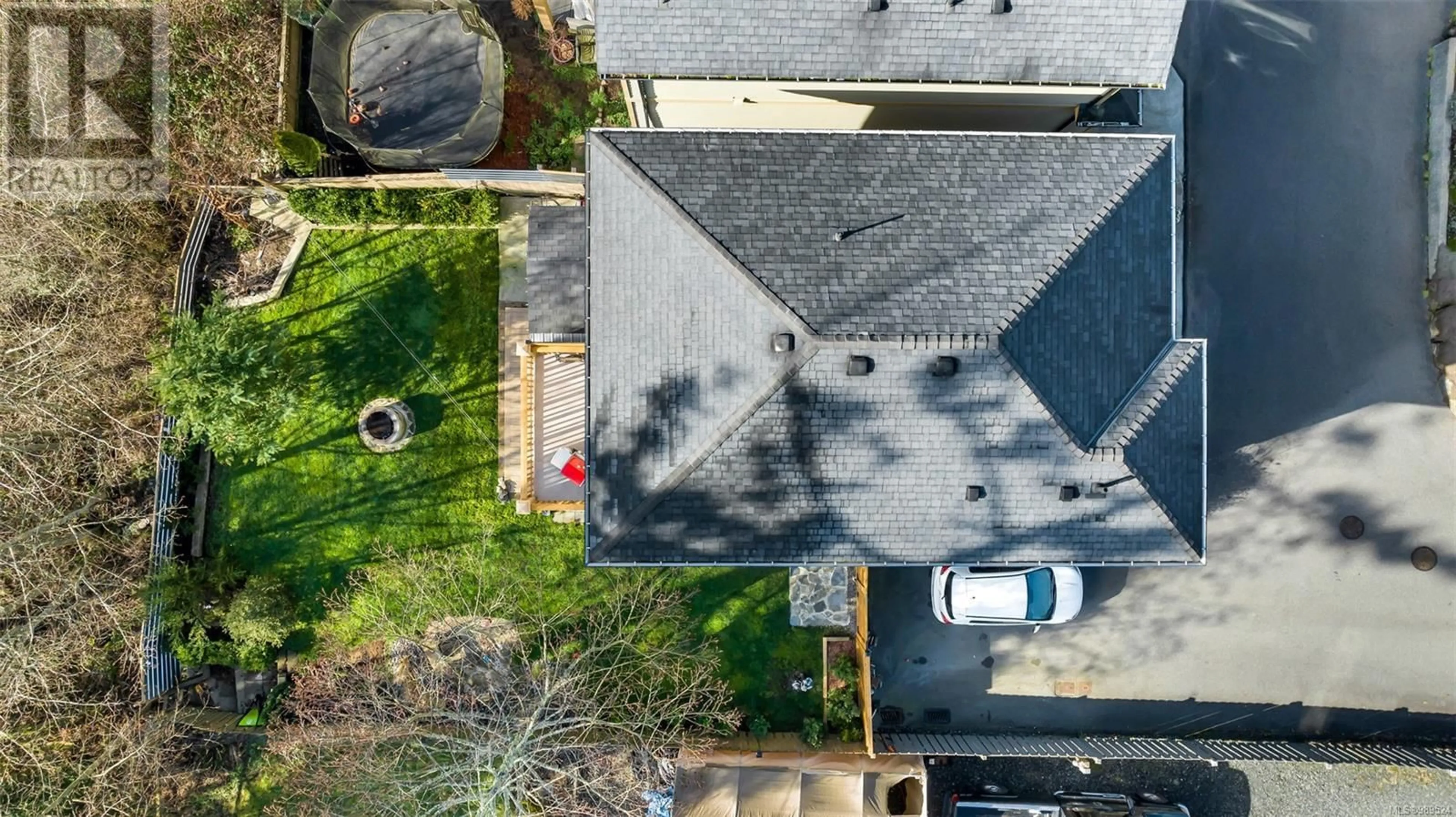 A pic from outside/outdoor area/front of a property/back of a property/a pic from drone, street for 101 - 7091 GRANT ROAD, Sooke British Columbia V9Z0N6