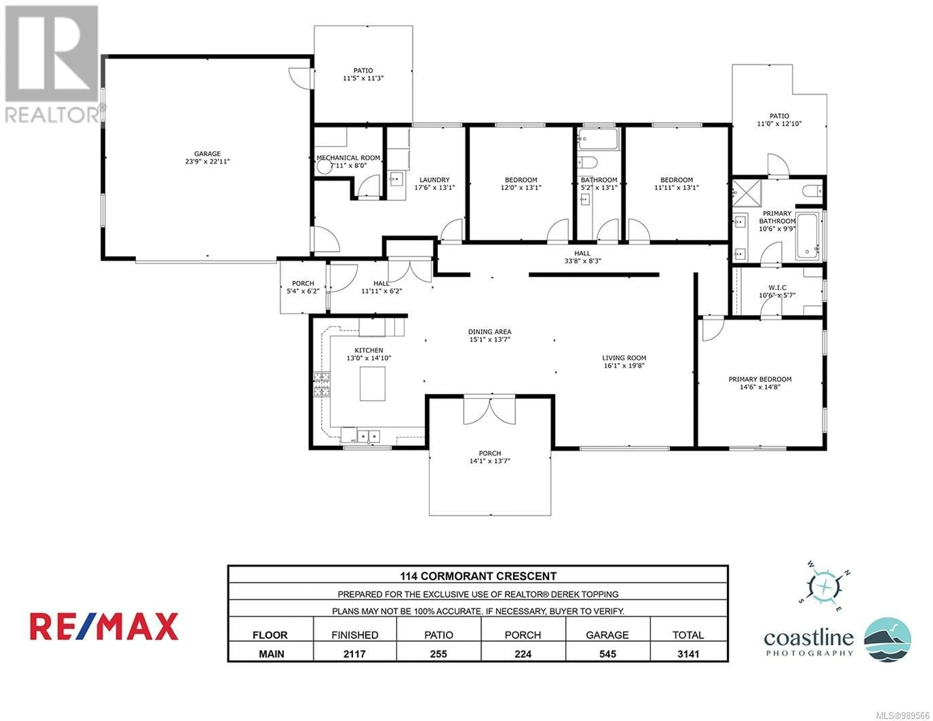 Floor plan for 114 Cormorant Cres, Salt Spring British Columbia V8K1G8