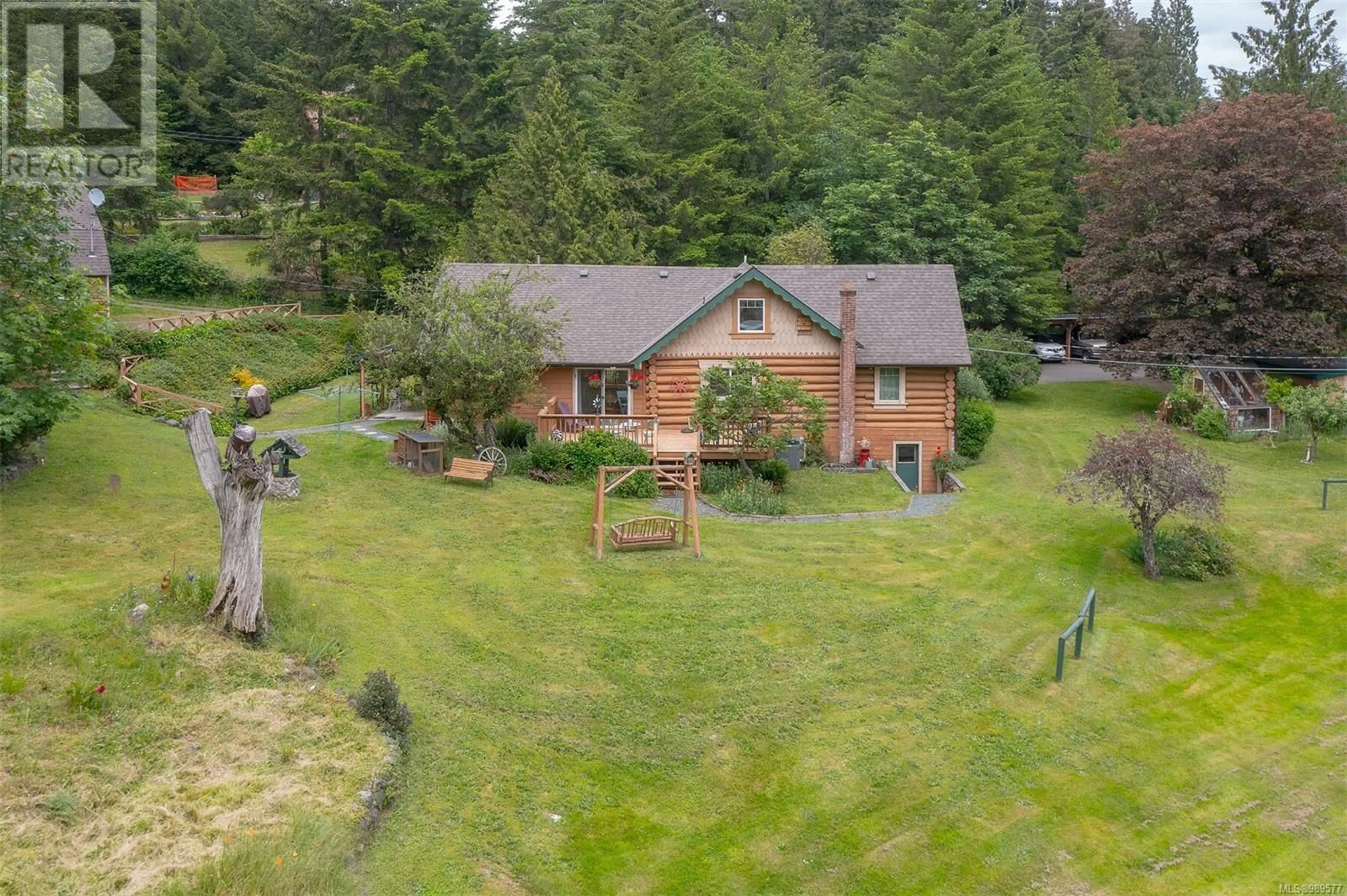 A pic from outside/outdoor area/front of a property/back of a property/a pic from drone, unknown for 5162 SOOKE ROAD, Sooke British Columbia V9Z0E3