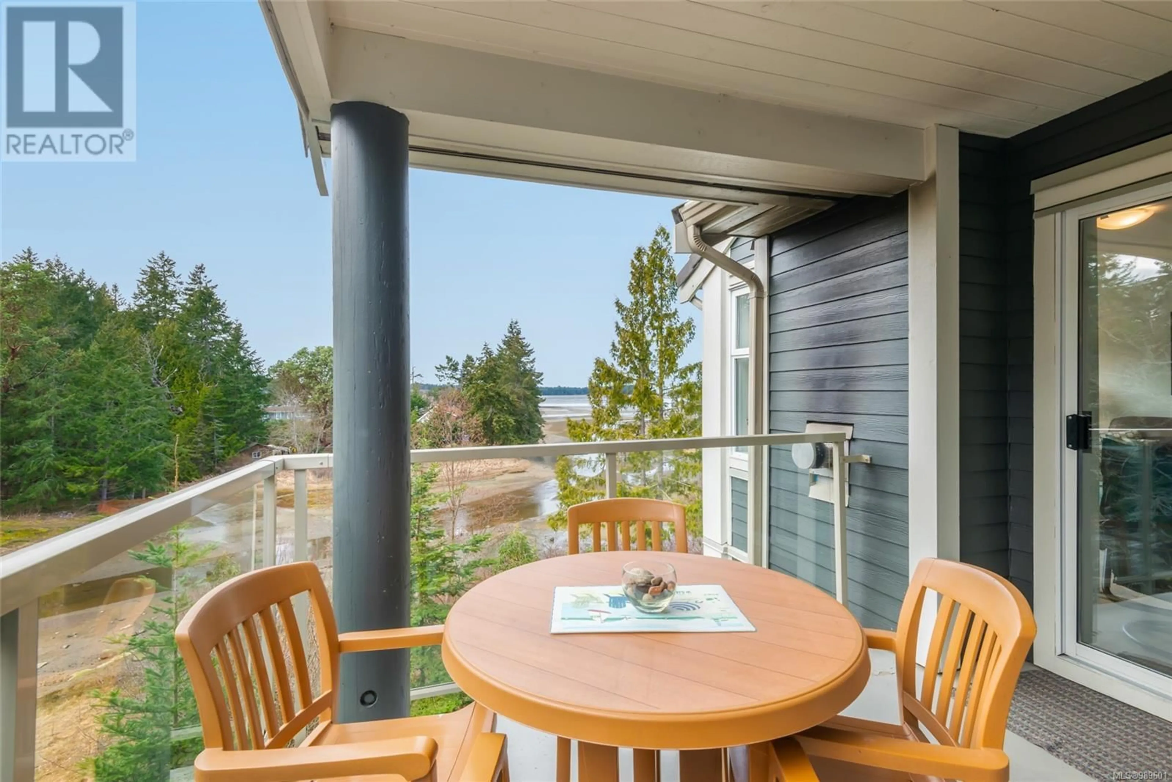 Patio, water/lake/river/ocean view for 241 1600 Stroulger Rd, Nanoose Bay British Columbia V9P9B7