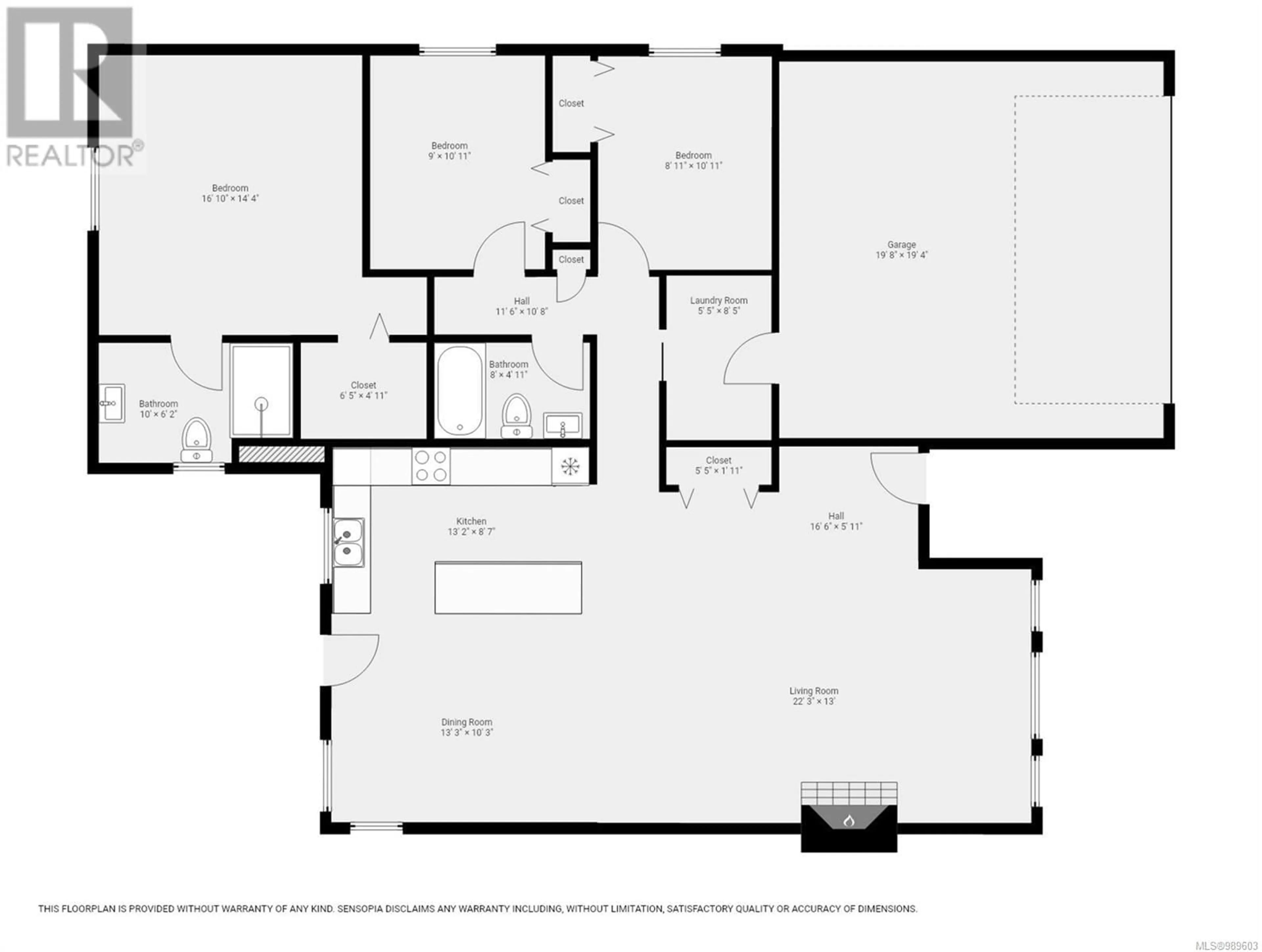 Floor plan for 1117 Cordero Cres, Campbell River British Columbia V9H0B6