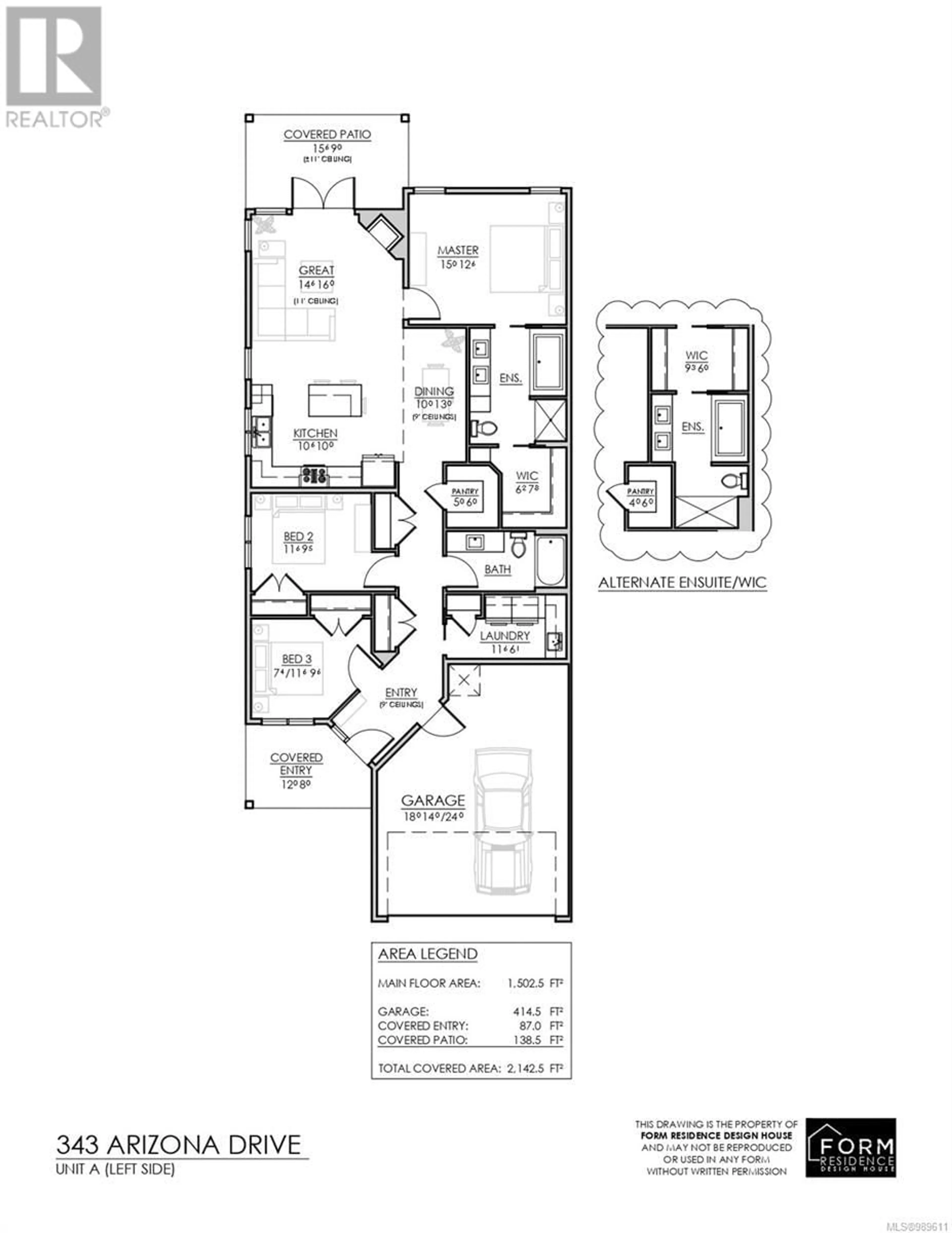 Floor plan for 2 343 Arizona Dr, Campbell River British Columbia V9H0C6