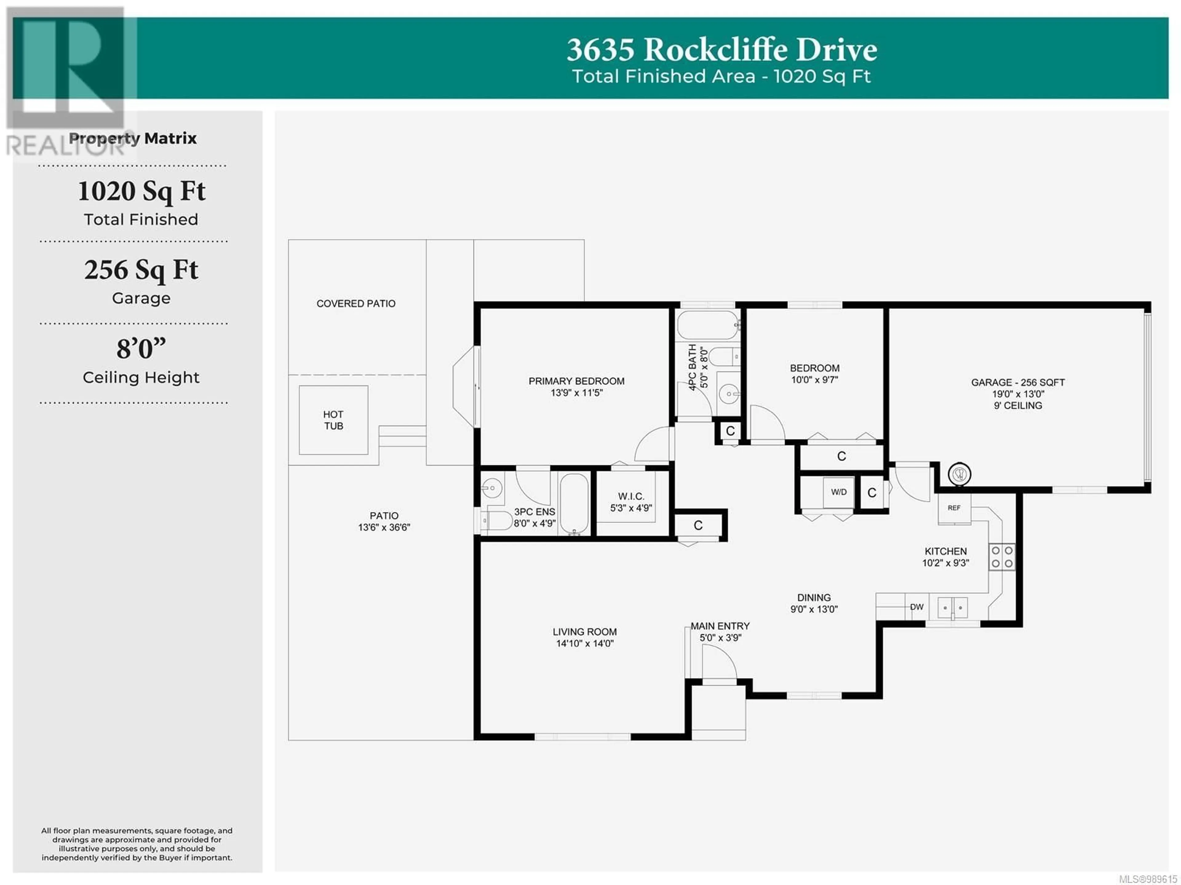 Floor plan for 3635 Rockcliffe Dr, Nanaimo British Columbia V9T5S2