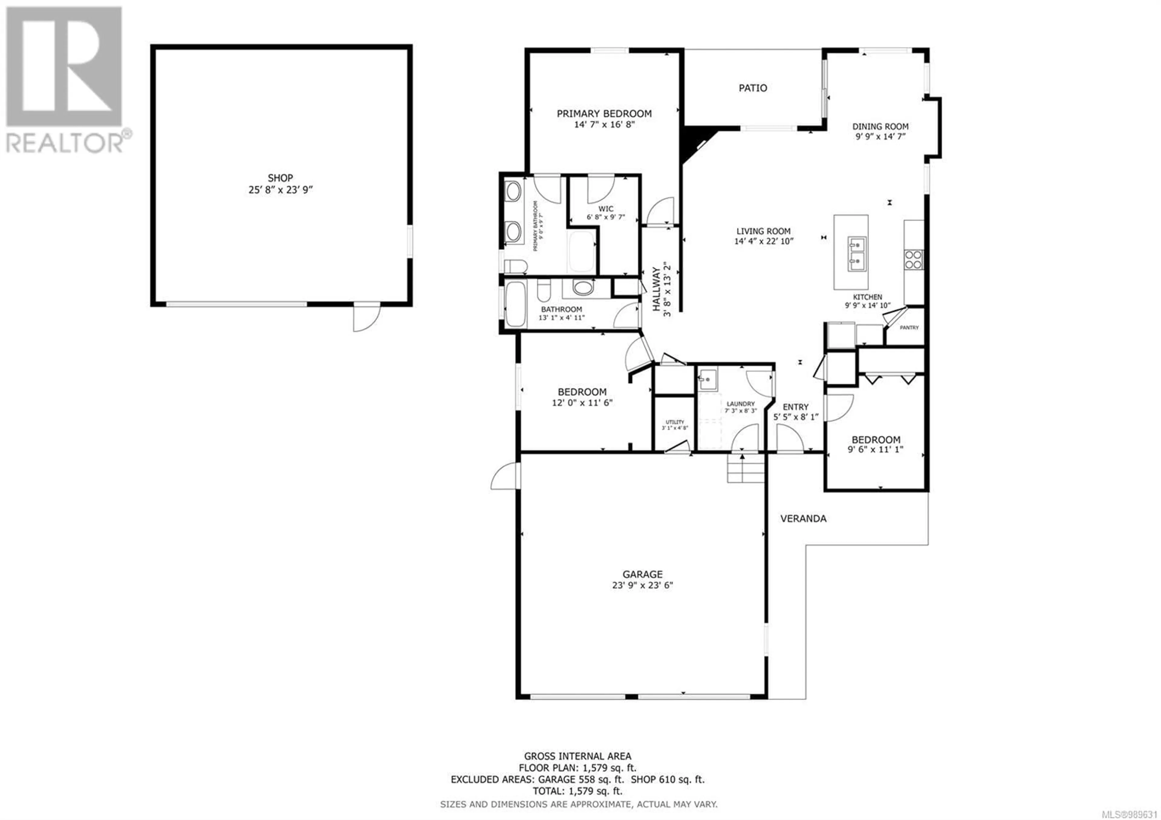 Floor plan for 296 Michigan Dr, Campbell River British Columbia V9H0C7