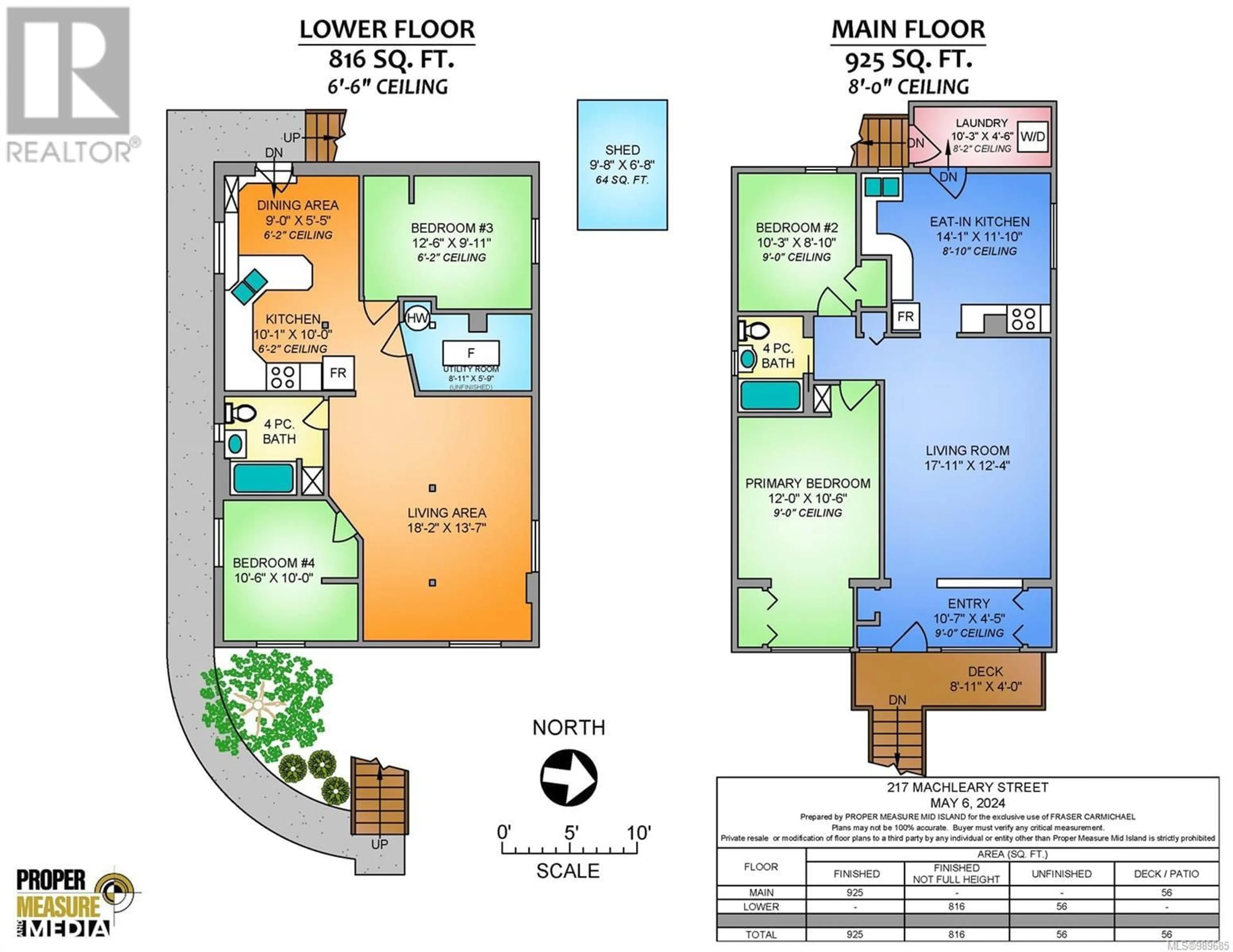 Floor plan for 217 MACHLEARY STREET, Nanaimo British Columbia V9R2G7
