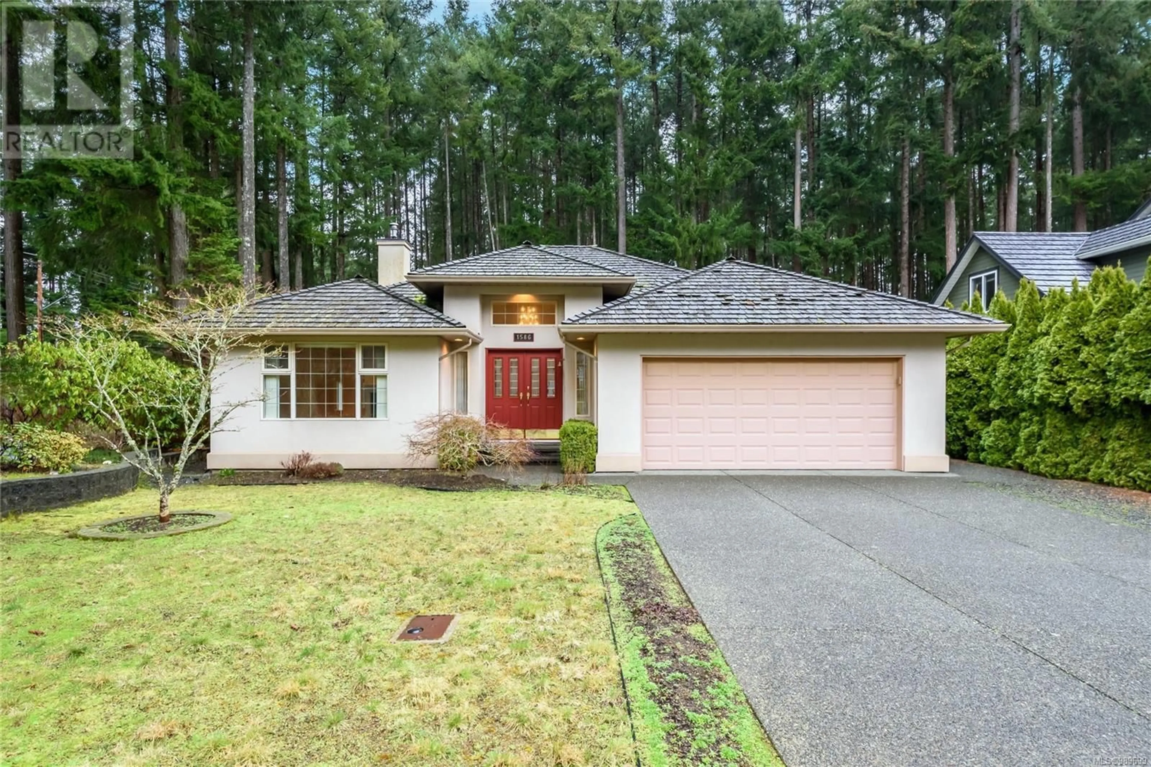 Home with brick exterior material, street for 1586 Mulberry Lane, Comox British Columbia V9M3S4