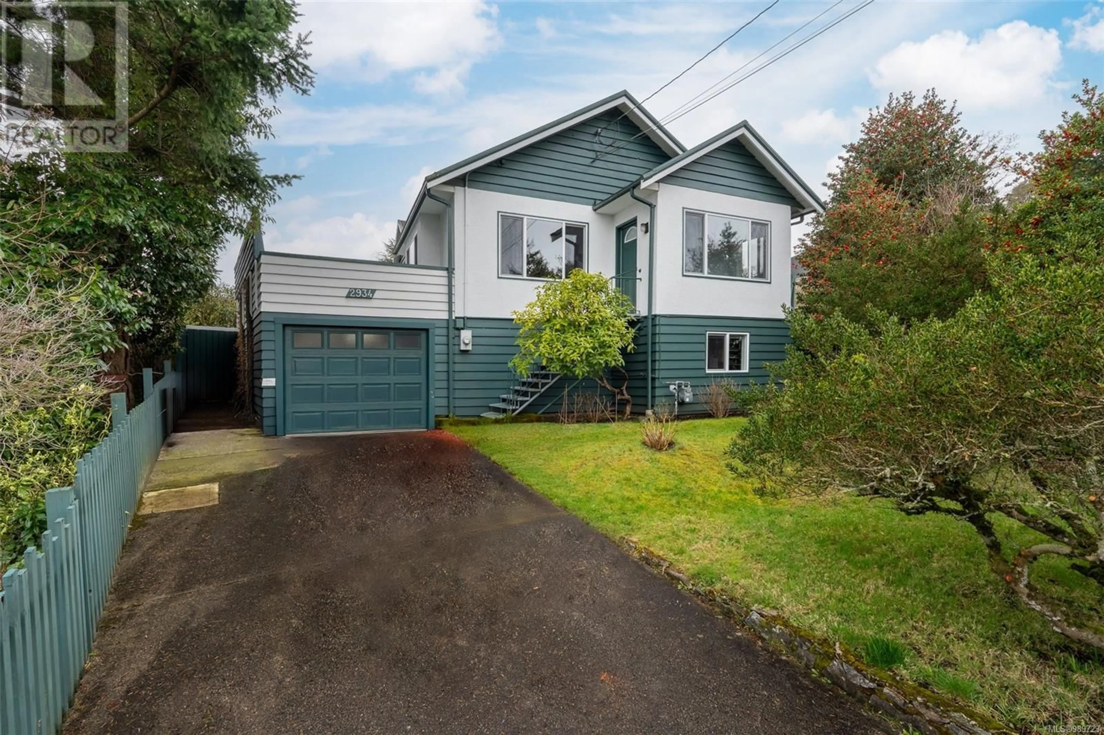 Home with vinyl exterior material, street for 2934 Cedar Hill Rd, Victoria British Columbia V8T3H9